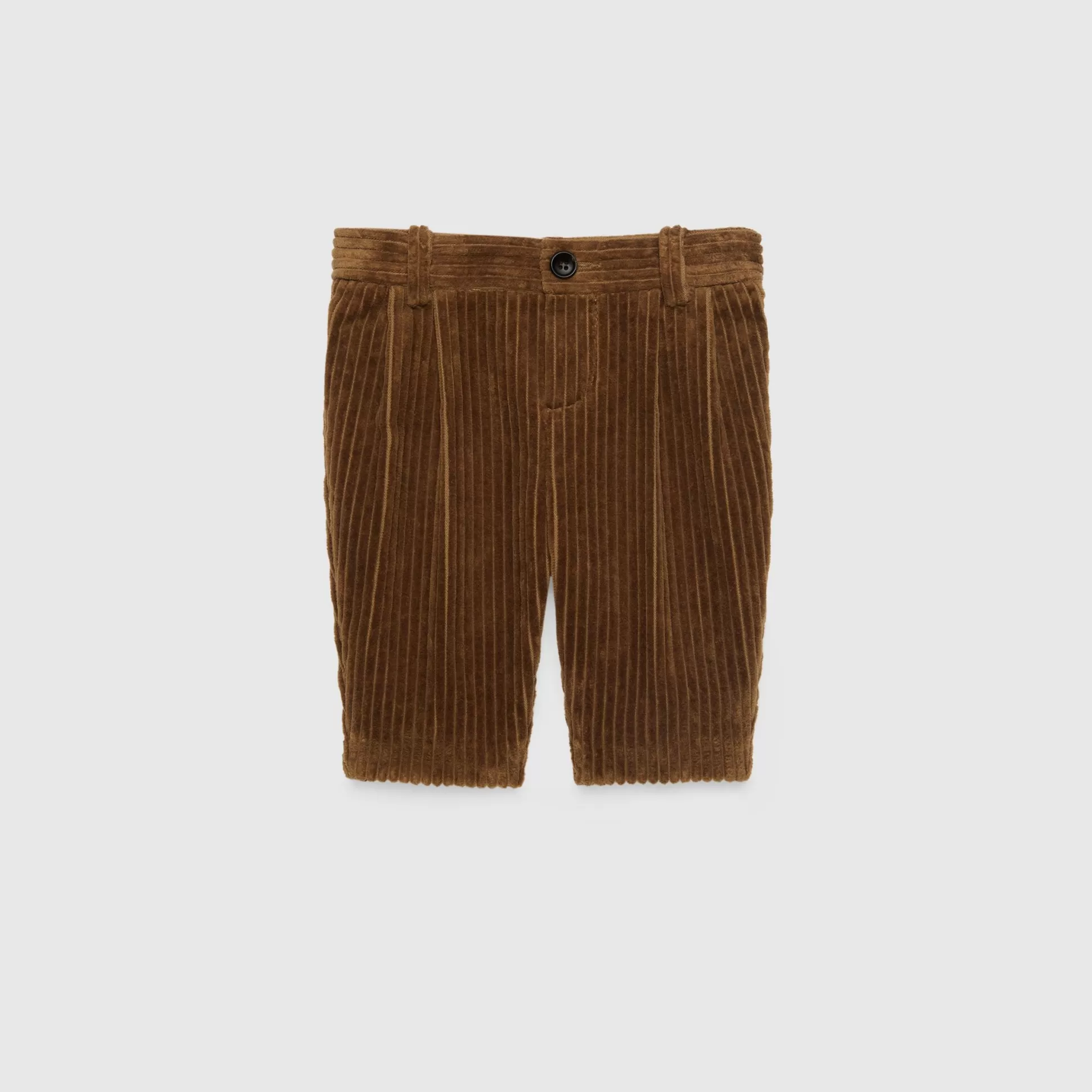 GUCCI Baby Corduroy Velvet Pant With Patch-Children Boys (0-36 Months)