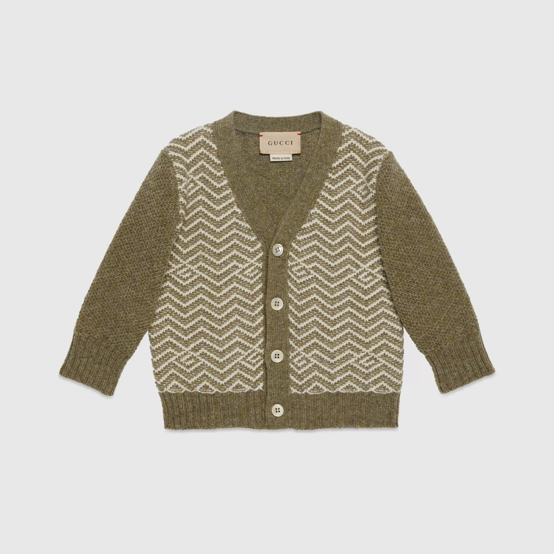 GUCCI Baby Wool Cardigan-Children Newborn (0-12 Months)