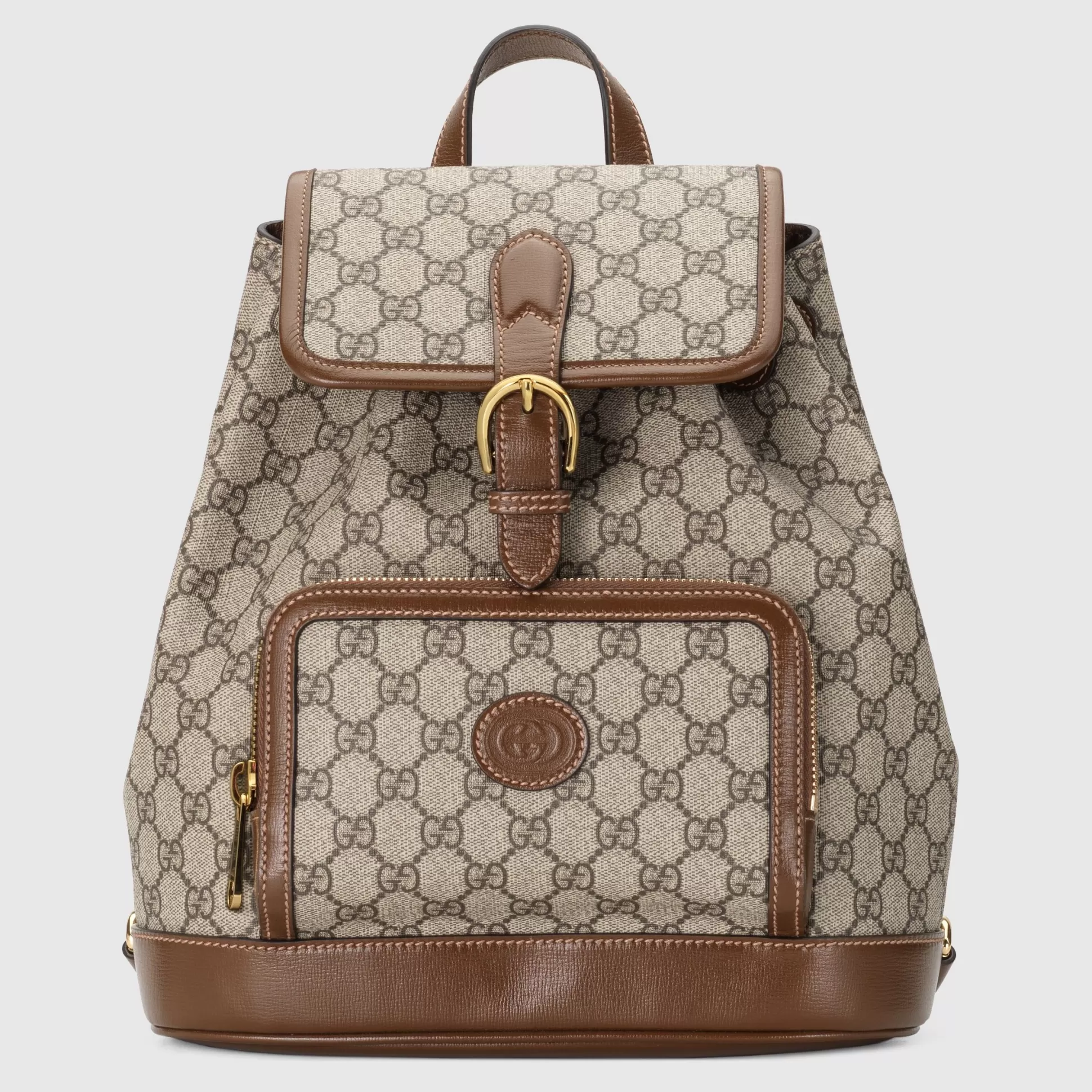 GUCCI Backpack With Interlocking G-Men Backpacks