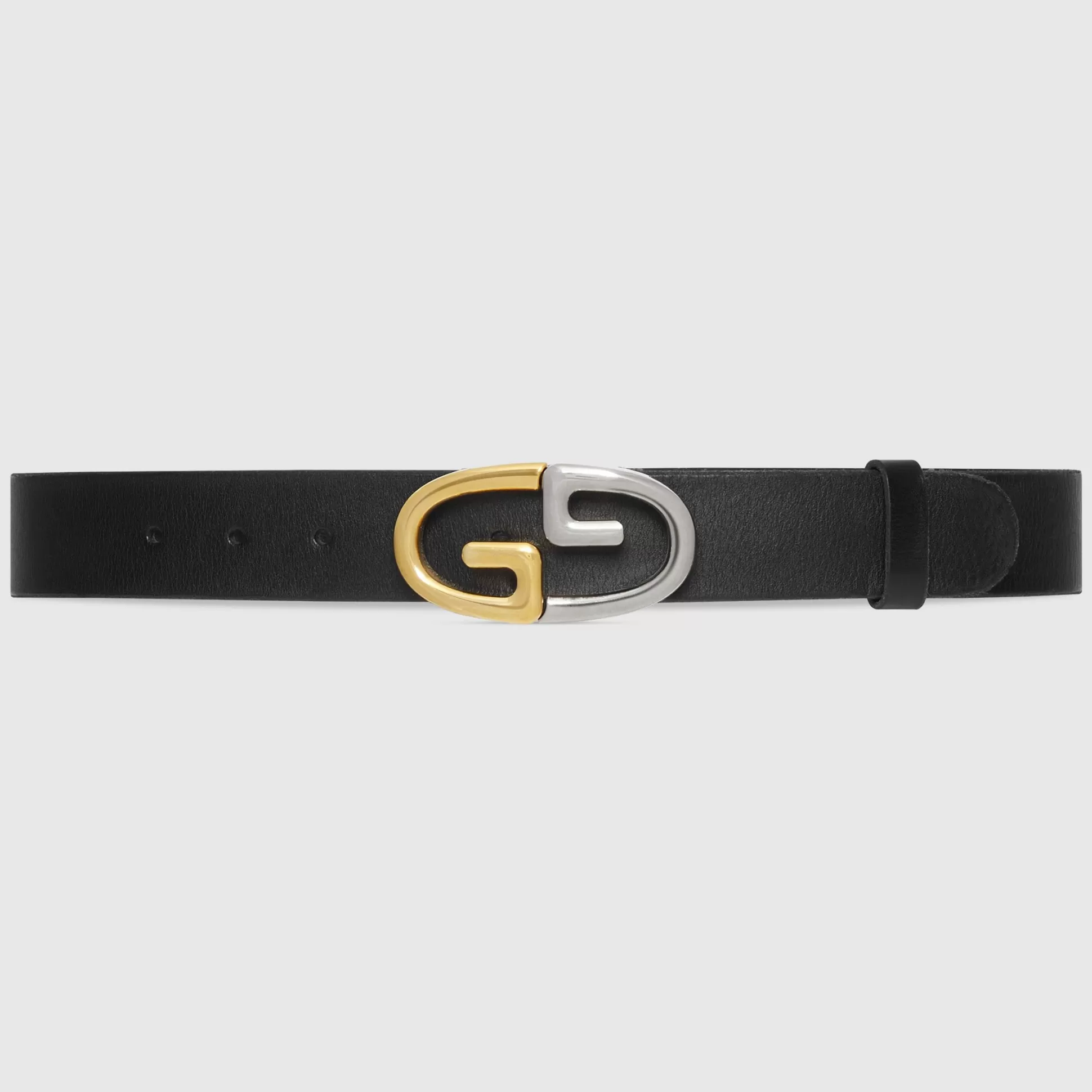 GUCCI Belt With Two-Toned Metal Buckle-Men Shop By Look