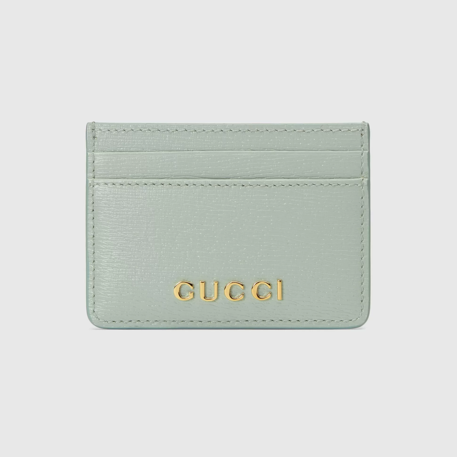 GUCCI Card Case With Script-Women Card Holders & Small Accessories