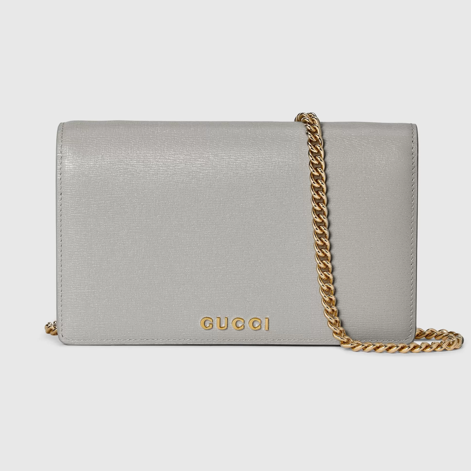 GUCCI Chain Wallet With Script-Women Chain Wallets