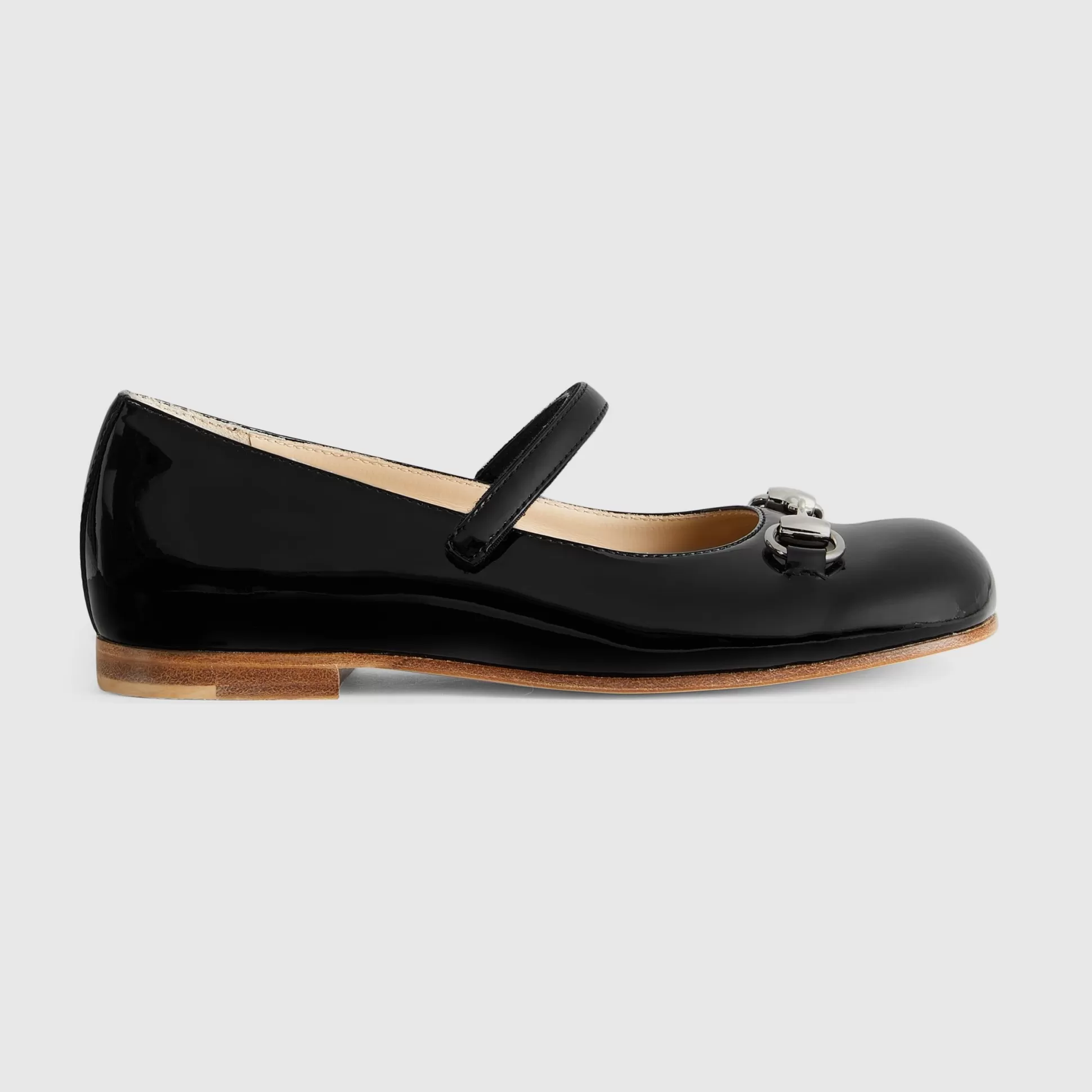 GUCCI Children'S Ballet Flat With Horsebit-Children Shoes