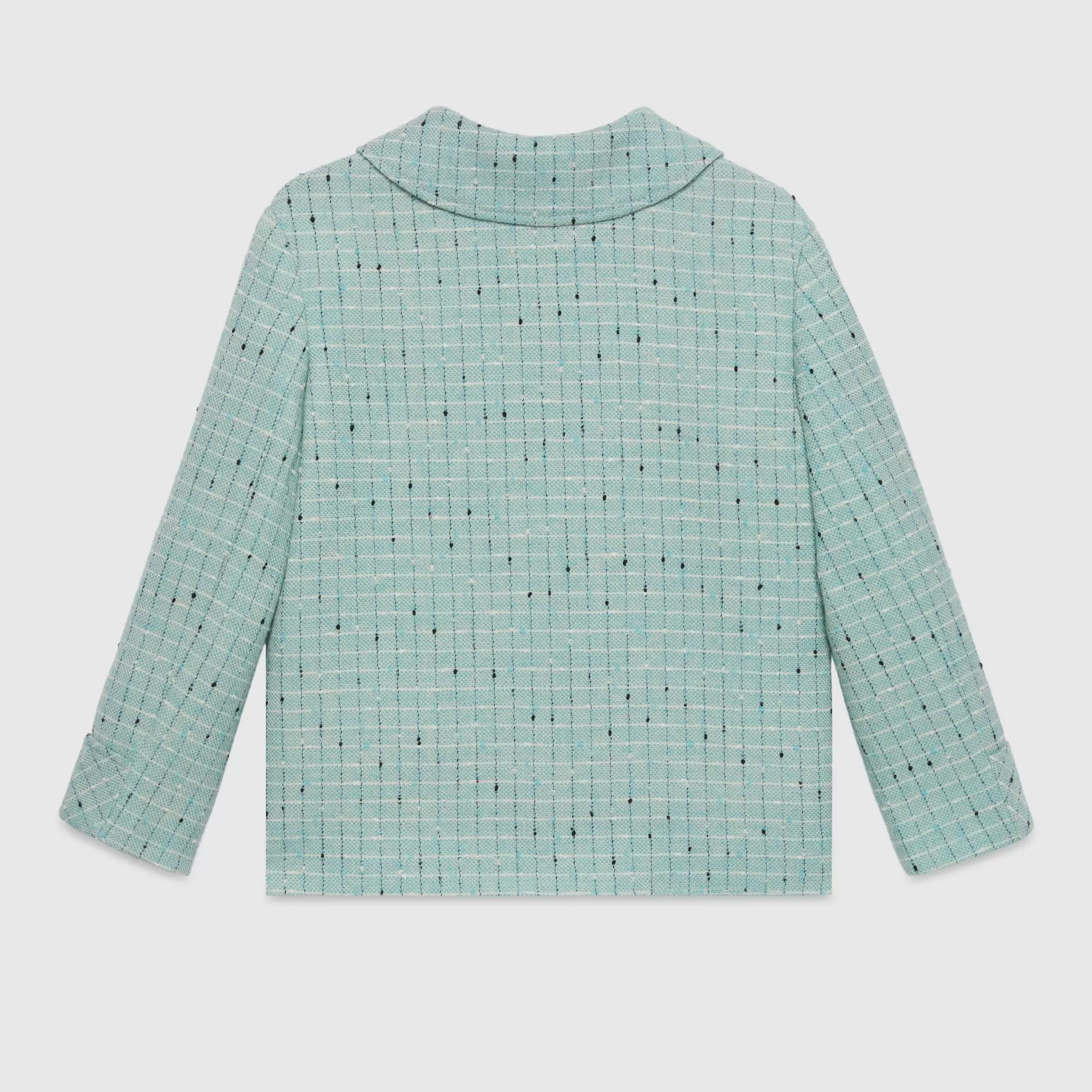 GUCCI Children'S Check Damier Wool Coat-Children Clothing (4-12 Years)