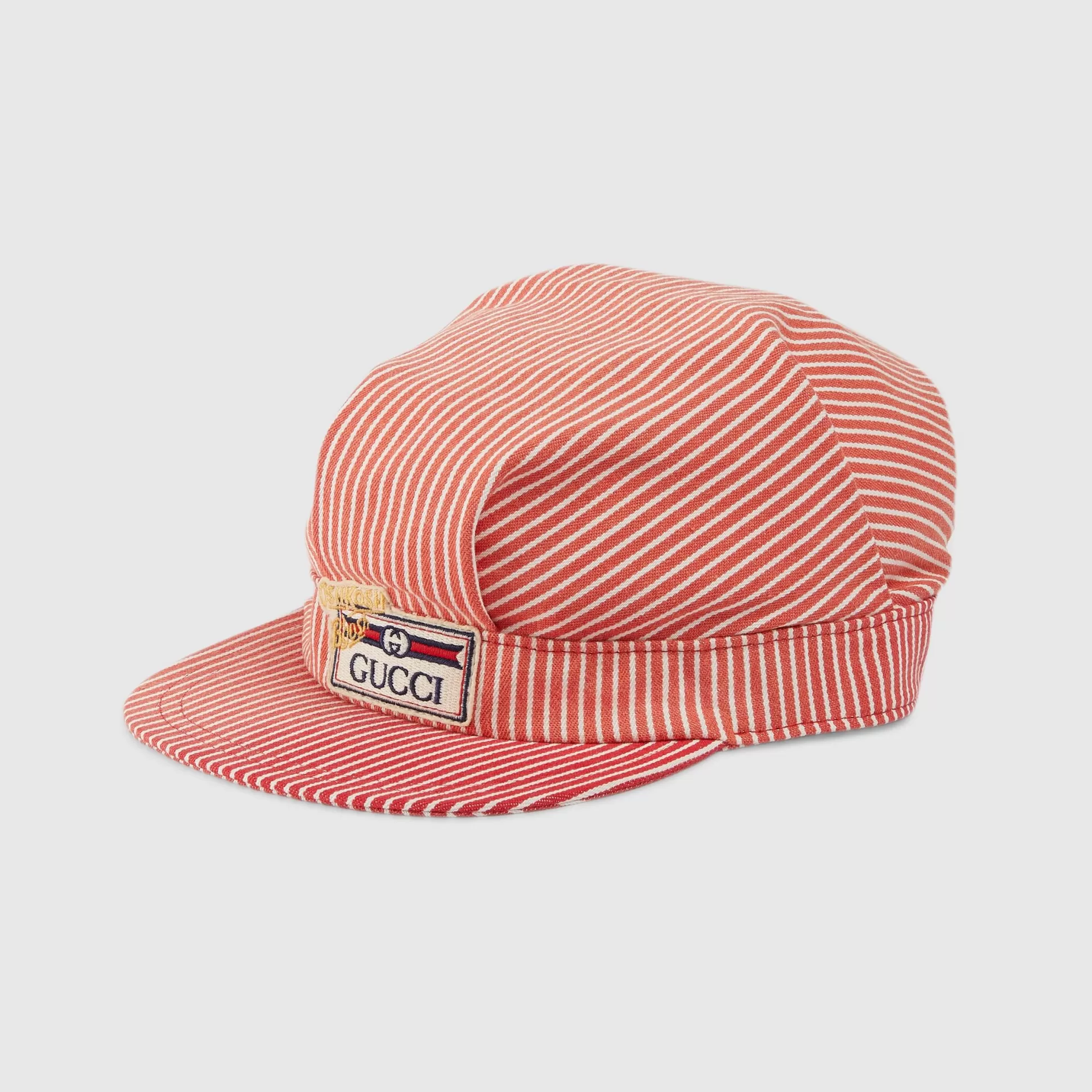 GUCCI Children'S Cotton Canvas Baseball Hat-Children Soft Accessories