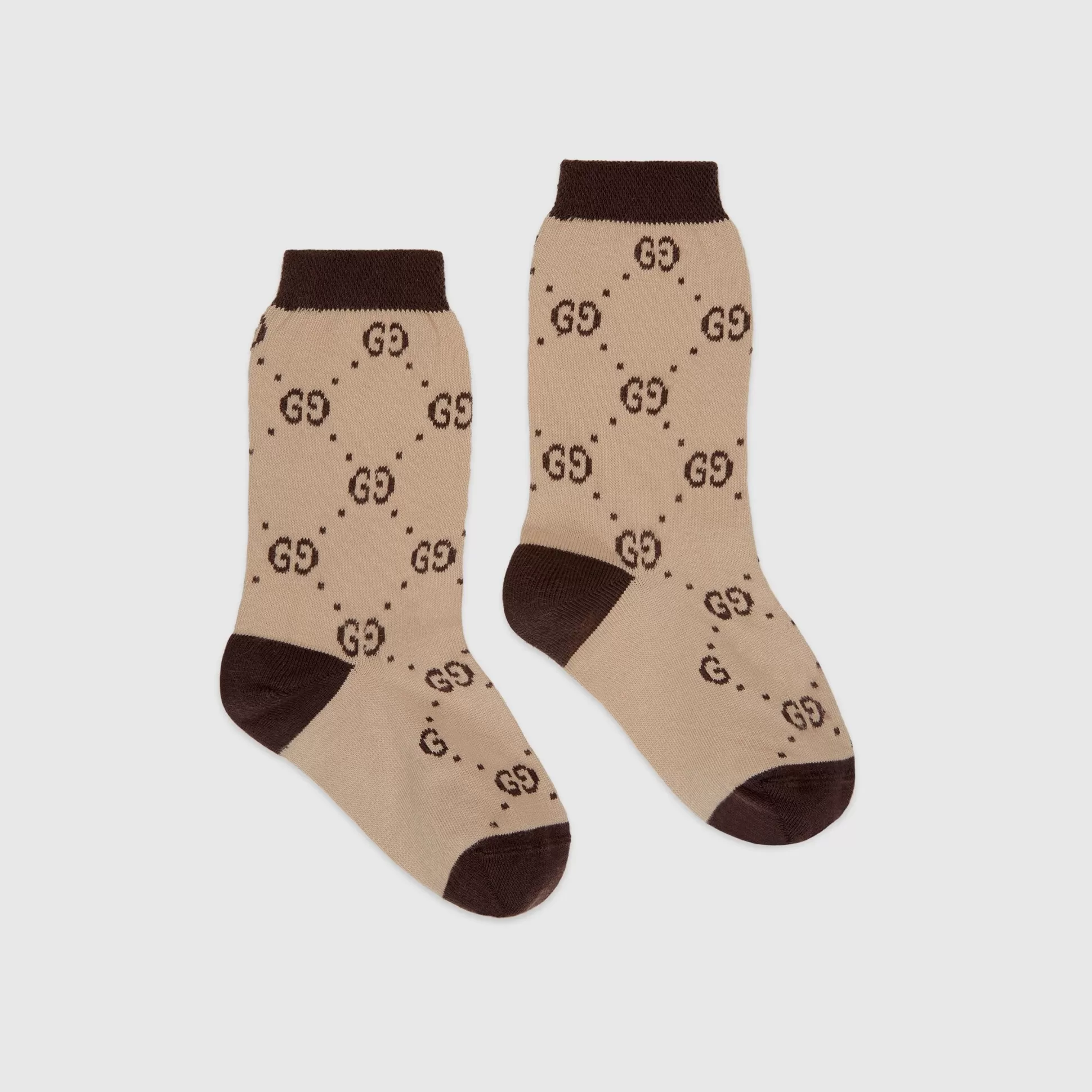 GUCCI Children'S Cotton Gg Socks-Children Soft Accessories