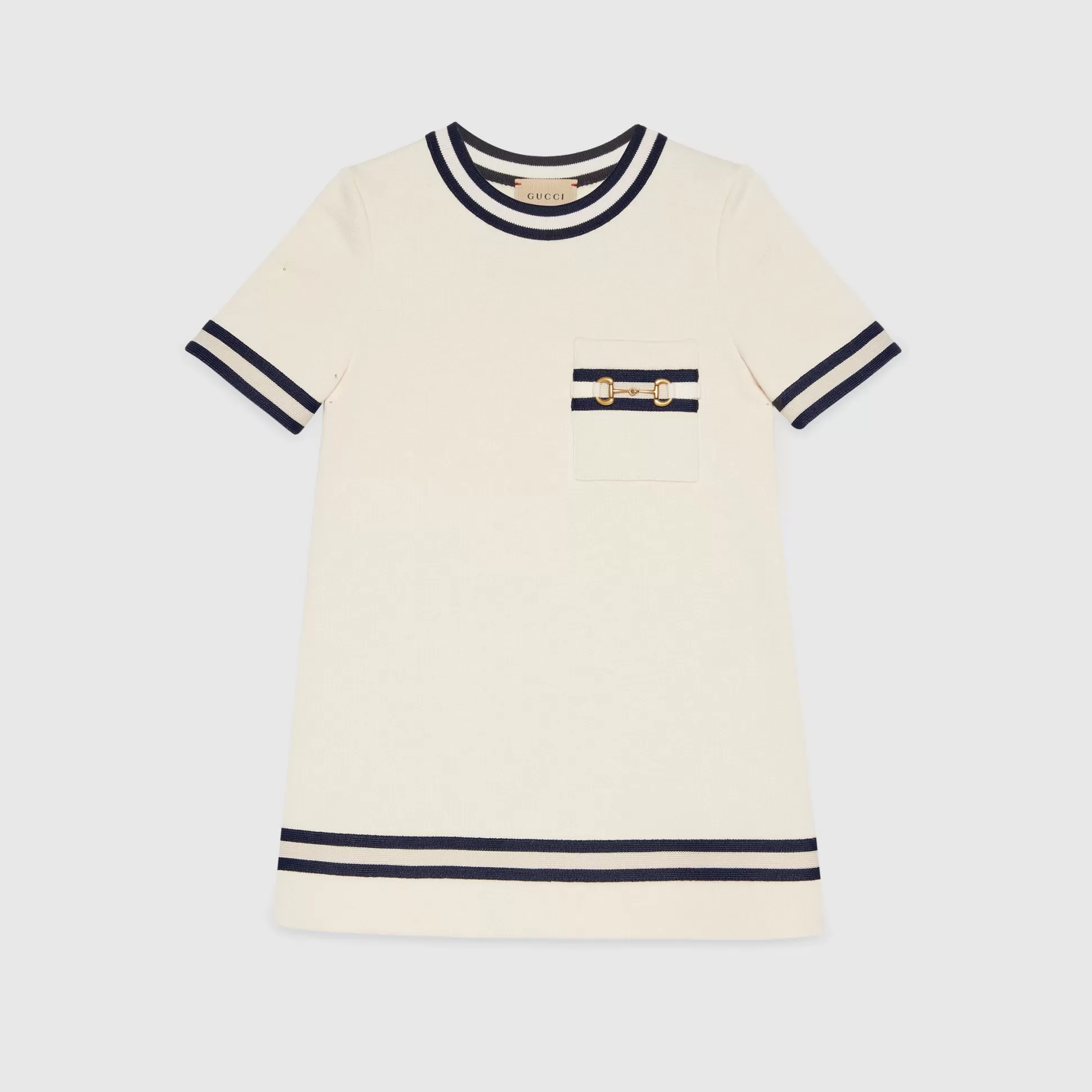 GUCCI Children'S Cotton Jersey Dress With Horsebit-Children Clothing (4-12 Years)