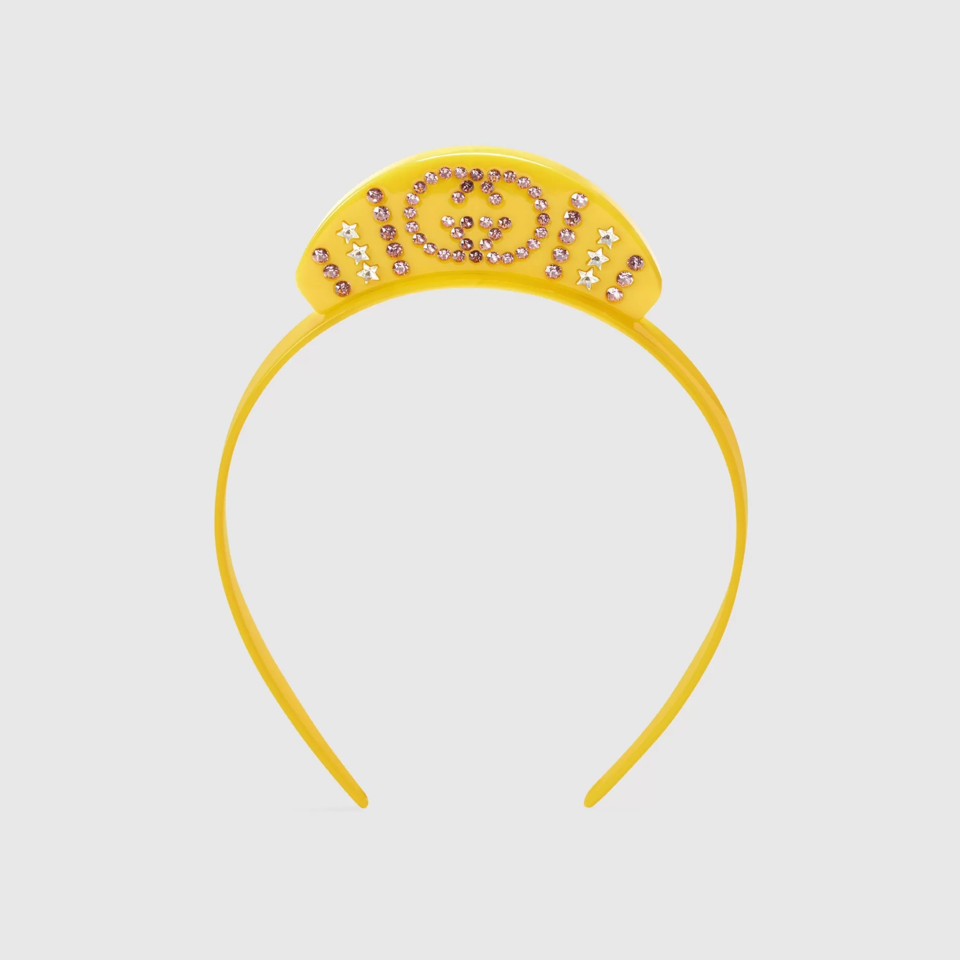 GUCCI Children'S Crystal Interlocking G Hair Band-Children Soft Accessories