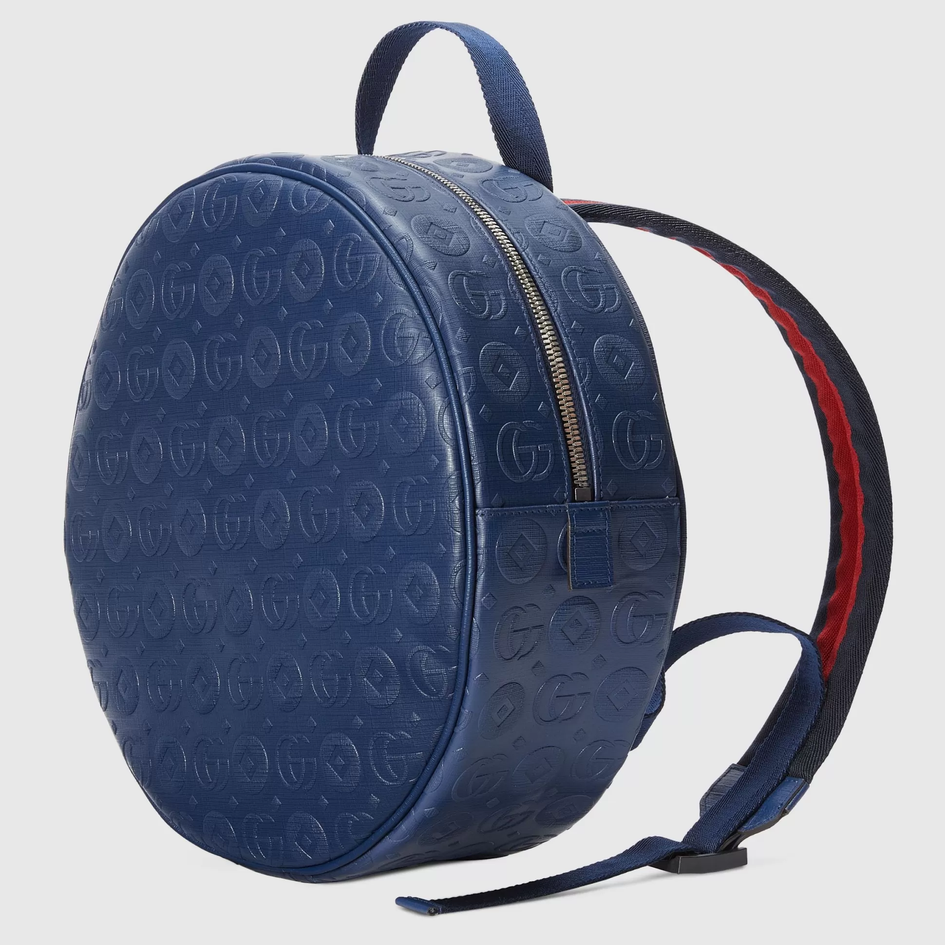 GUCCI Children'S Double G Geometric Round Backpack-Children Bags & Backpacks