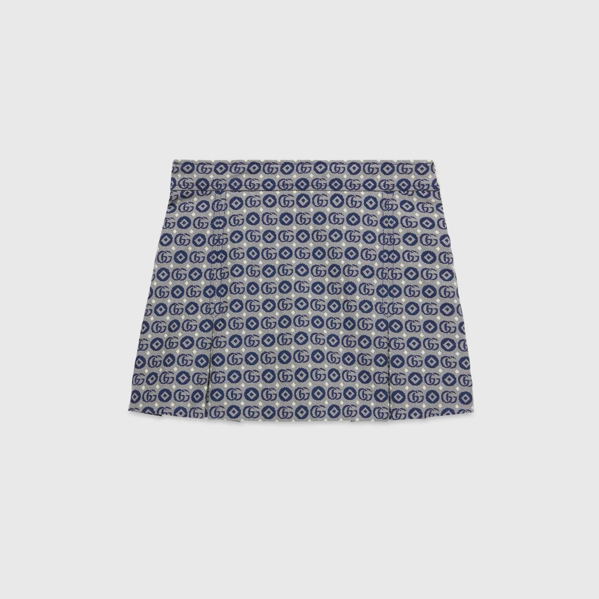 GUCCI Children'S Double G Jacquard Skirt-Children Clothing (4-12 Years)