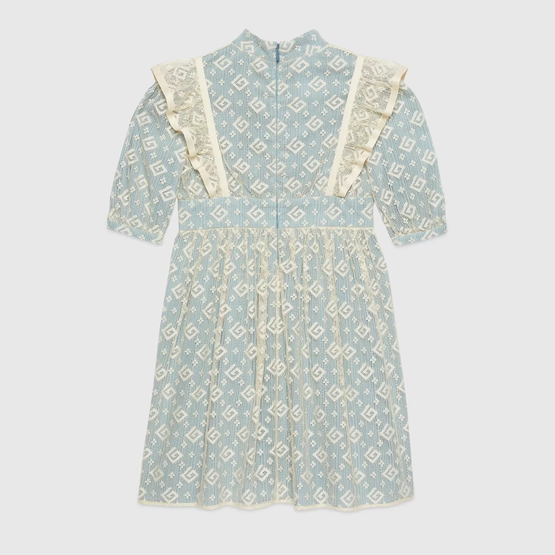 GUCCI Children'S Embroidered Cotton Dress-Children Clothing (4-12 Years)