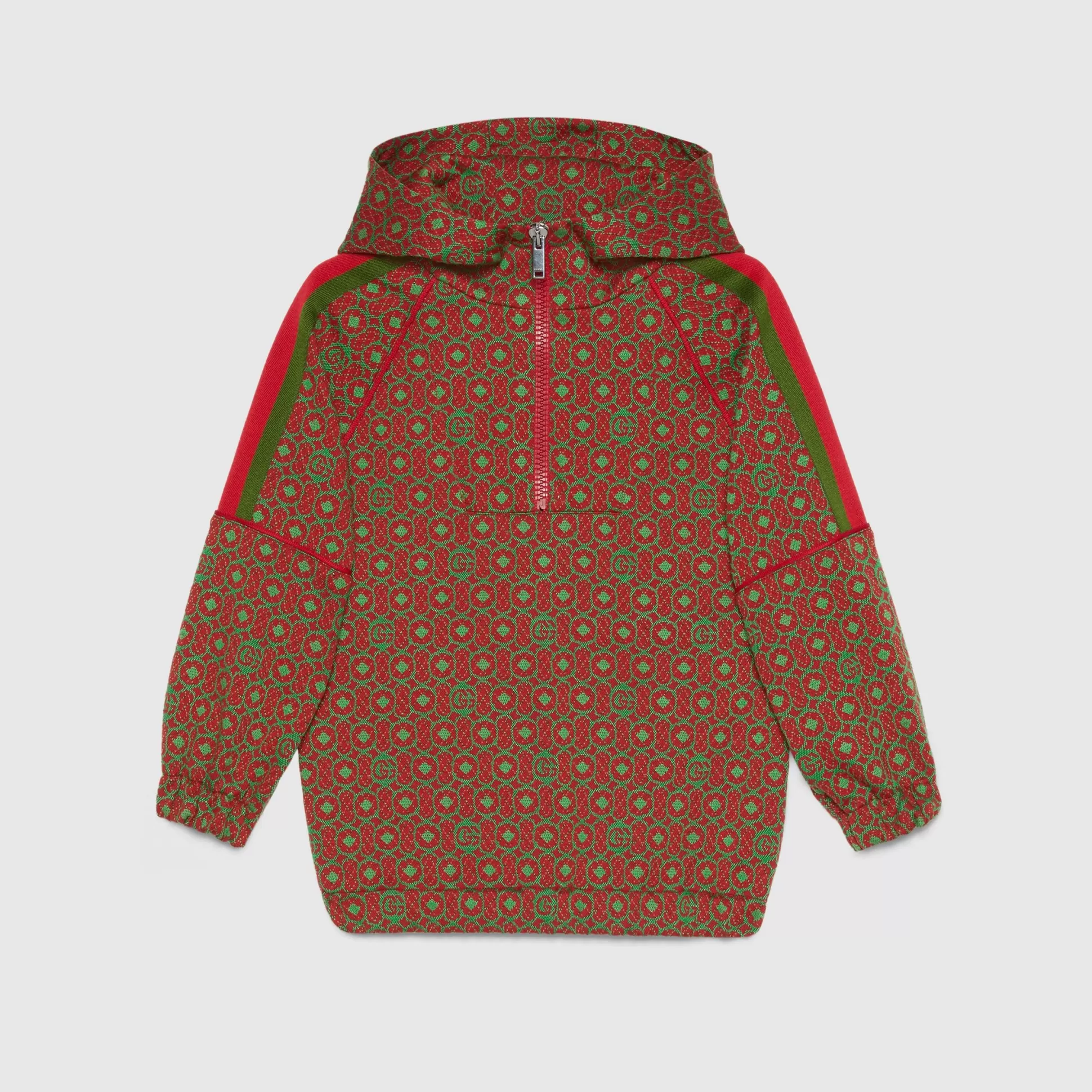 GUCCI Children'S Geometric Double G Nylon Sweatshirt-Children Clothing (4-12 Years)