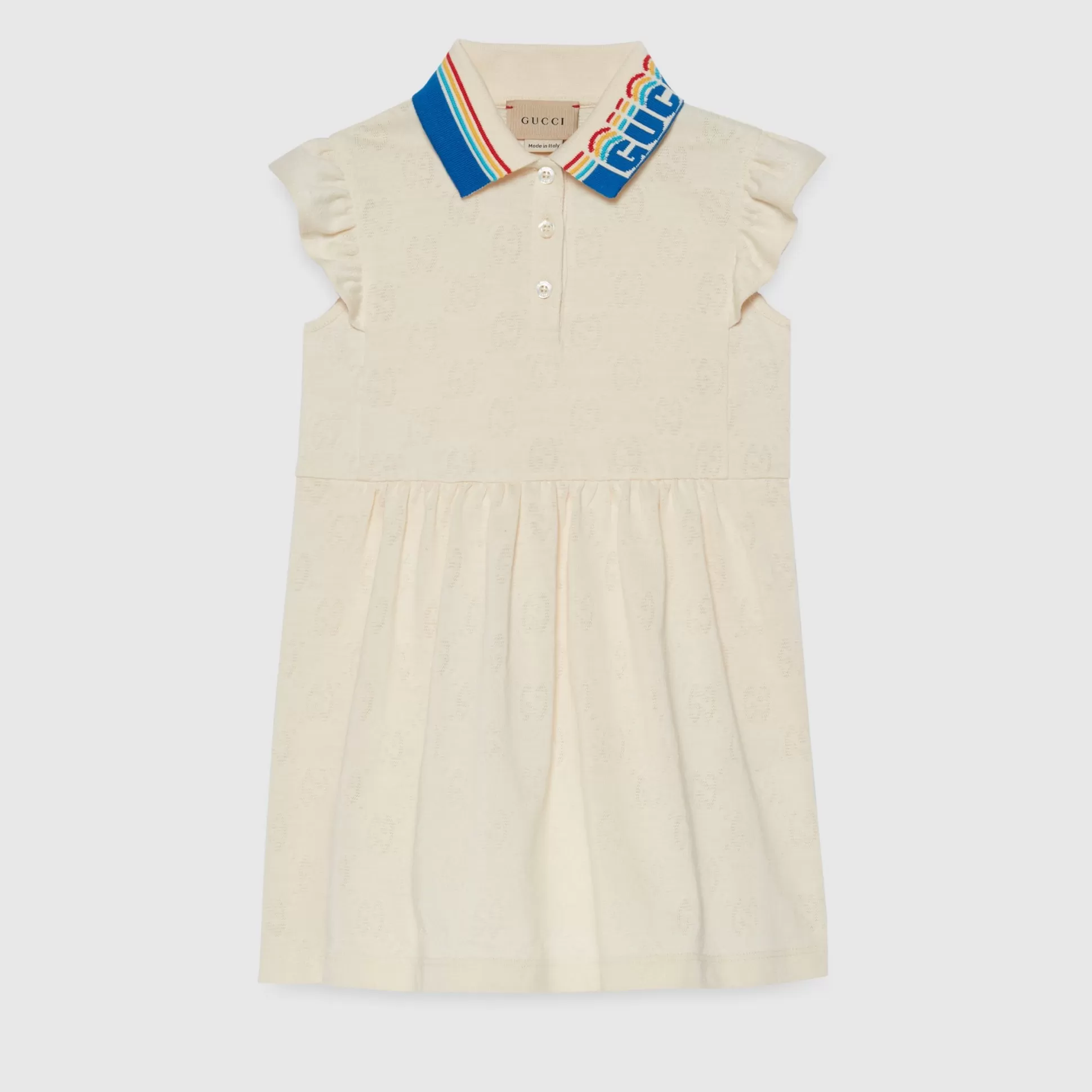 GUCCI Children'S Gg Cotton Dress-Children Clothing (4-12 Years)