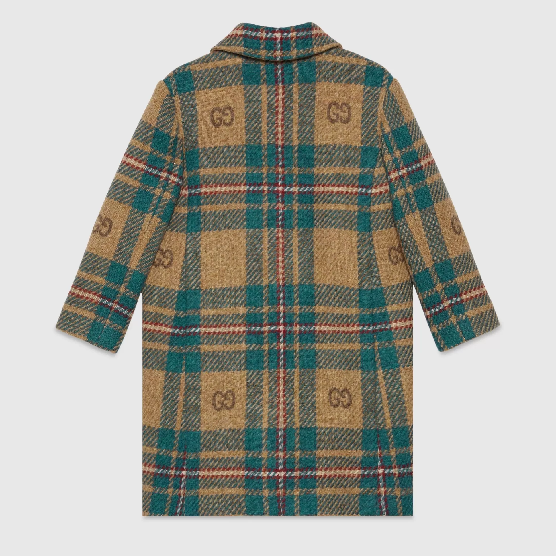 GUCCI Children'S Gg Tartan Coat-Children Clothing (4-12 Years)