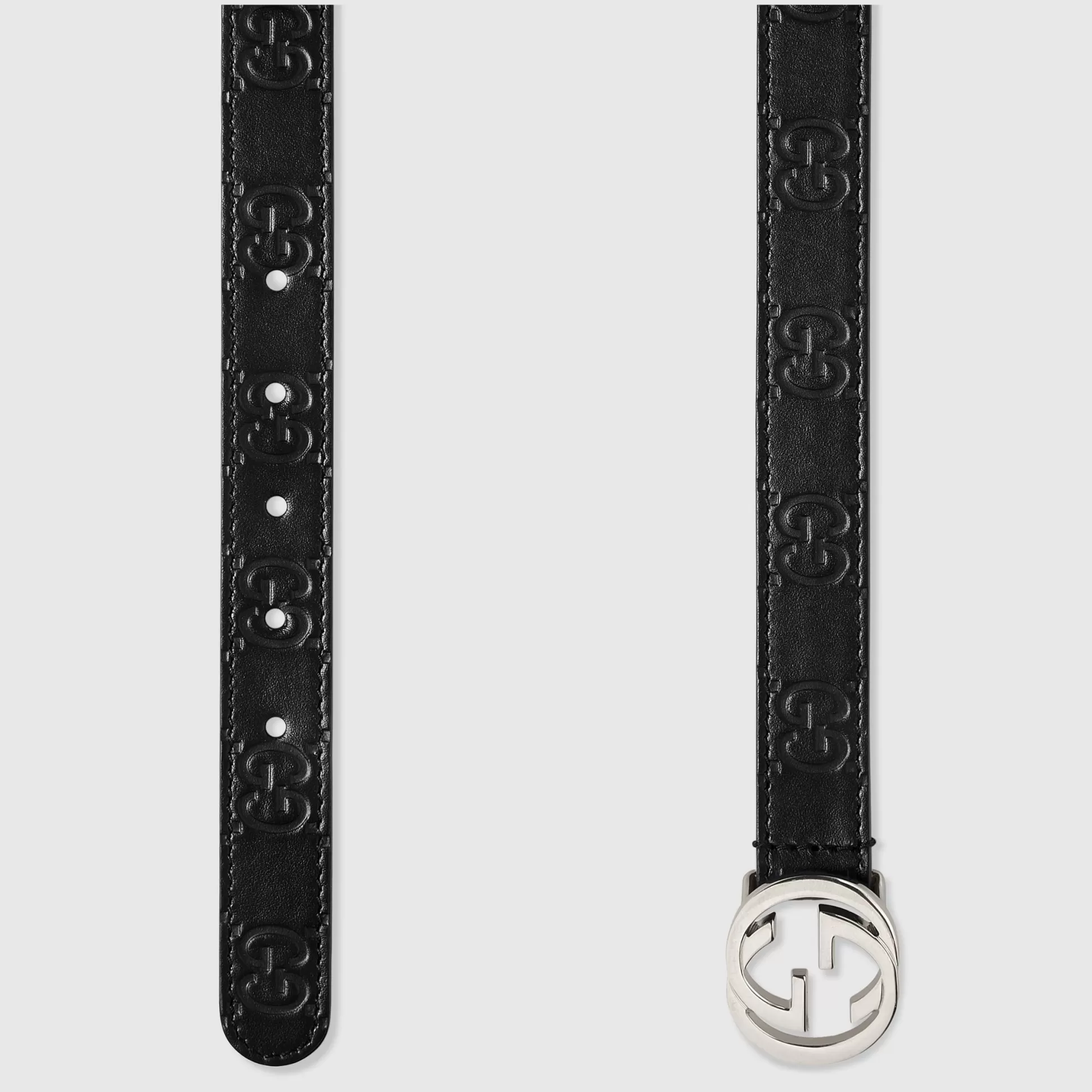 GUCCI Children'S Signature Belt-Children Belts