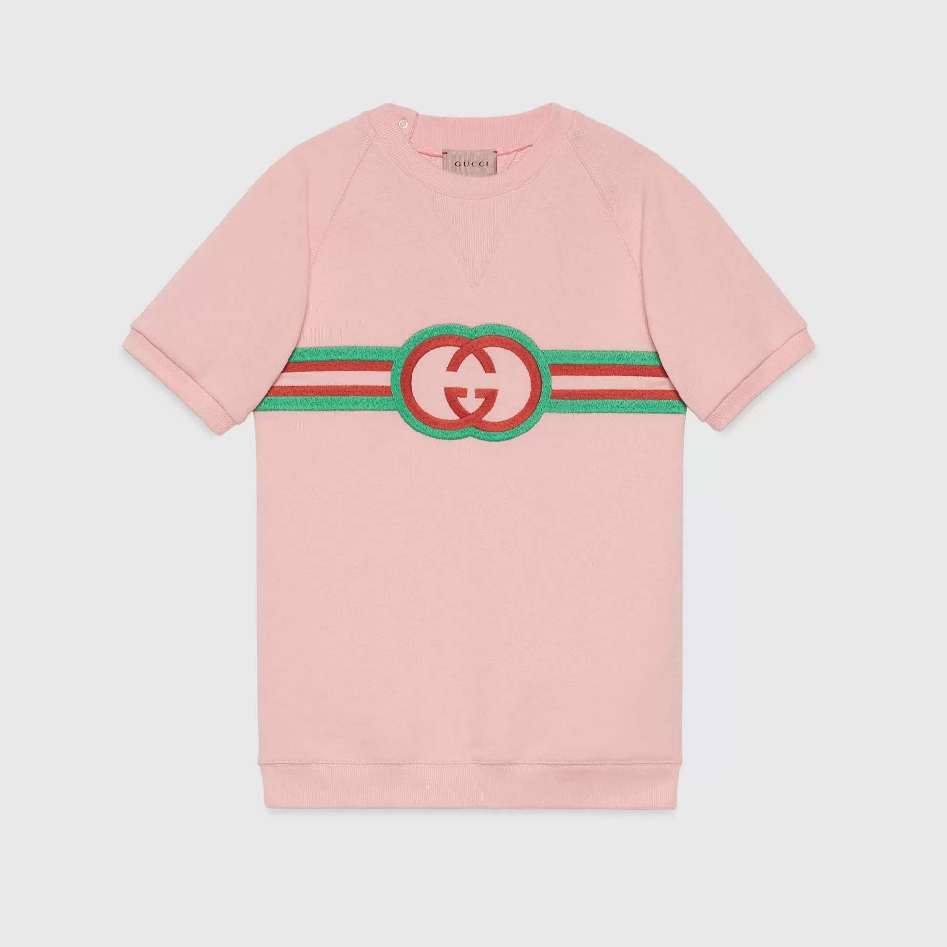 GUCCI Children'S Interlocking G Cotton Dress-Children Clothing (4-12 Years)