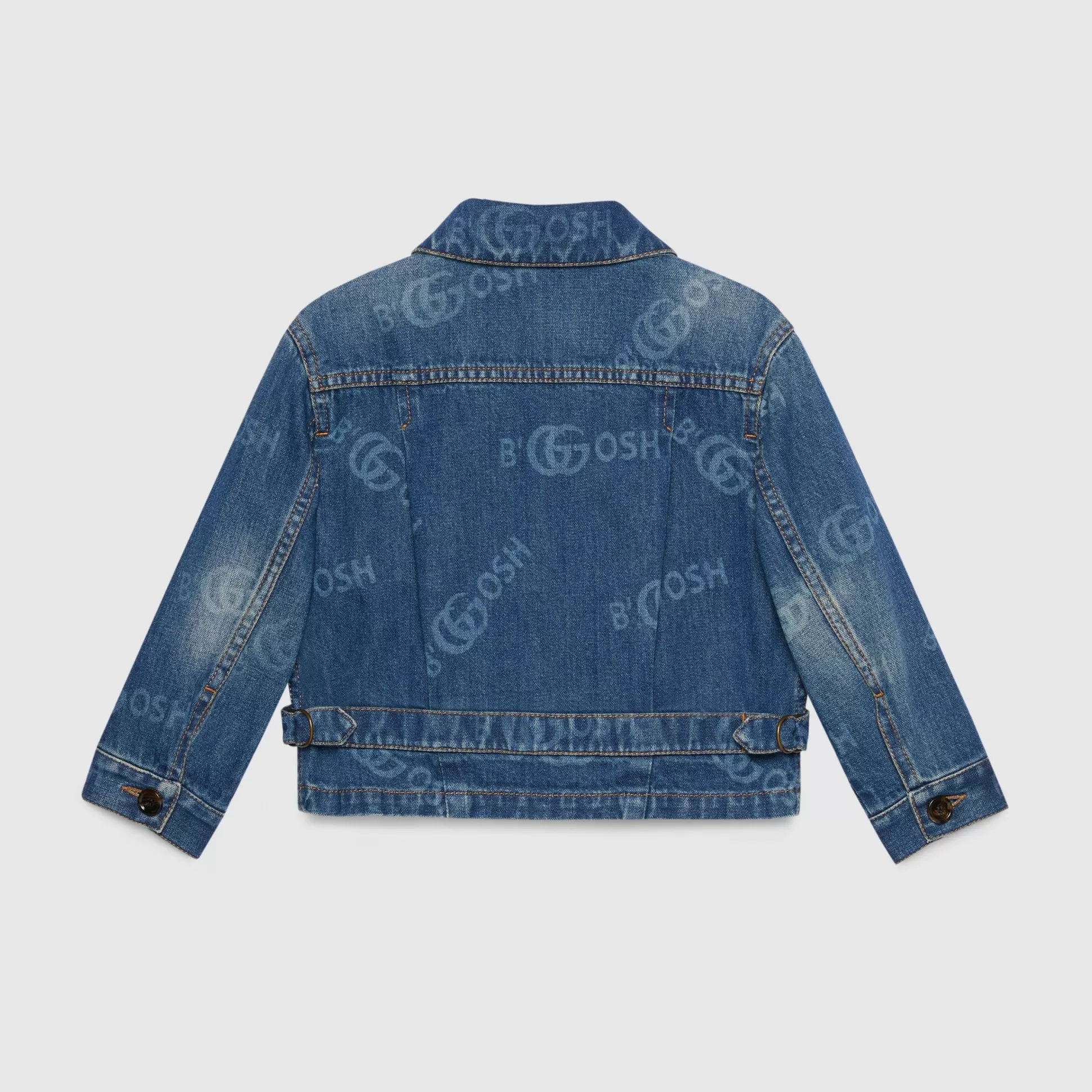 GUCCI Children'S Printed Denim Jacket-Children Clothing (4-12 Years)