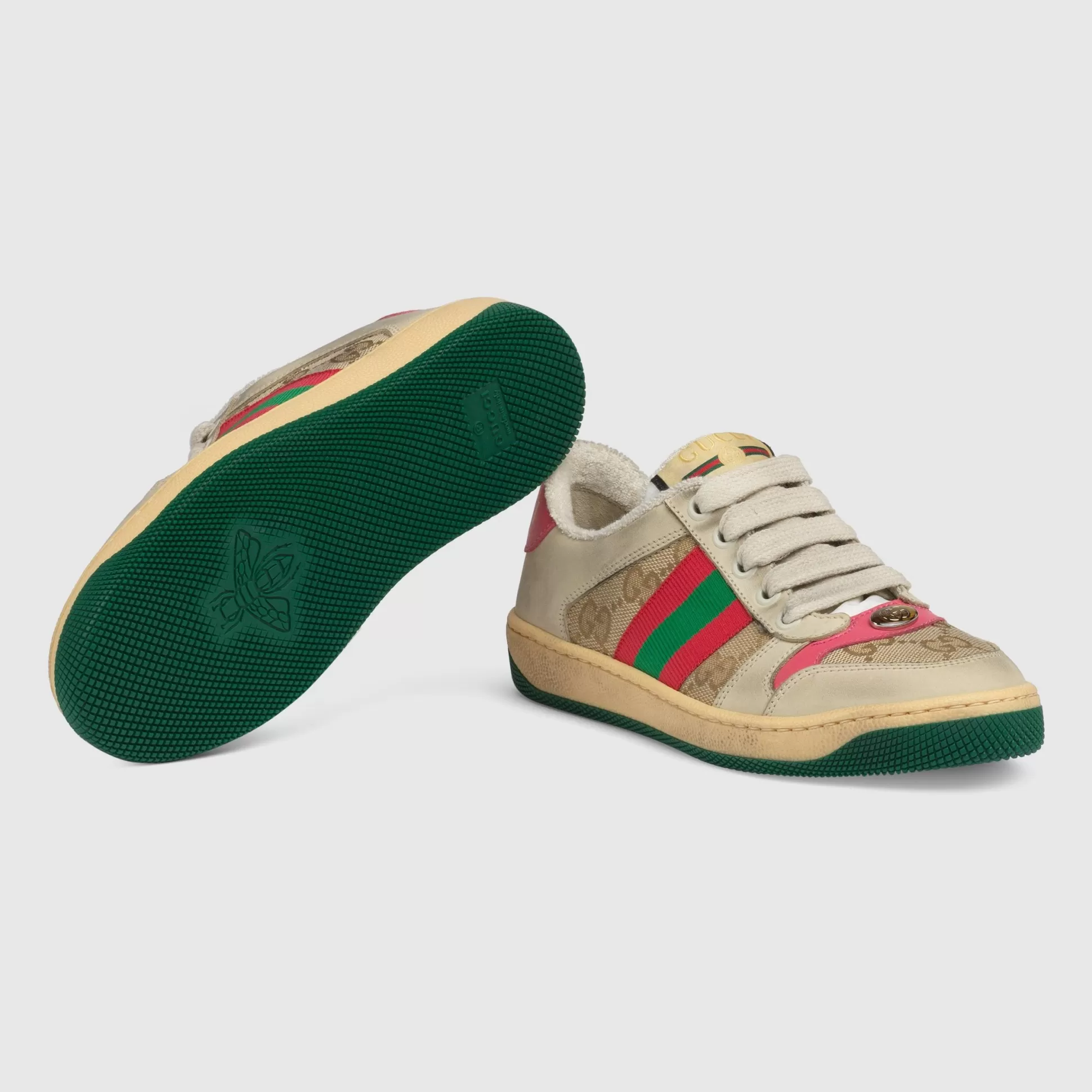 GUCCI Children'S Screener Sneaker-Children Shoes