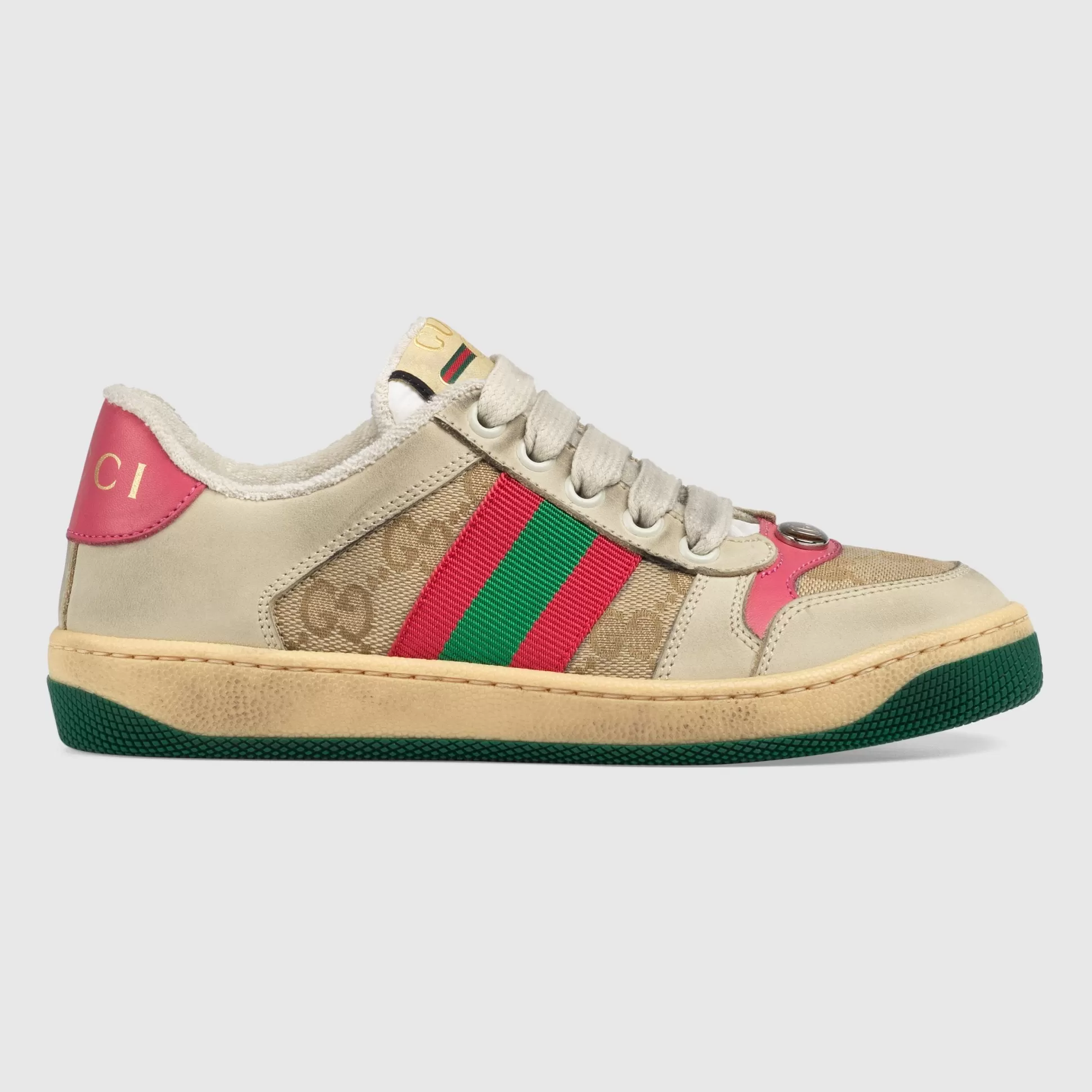 GUCCI Children'S Screener Sneaker-Children Shoes