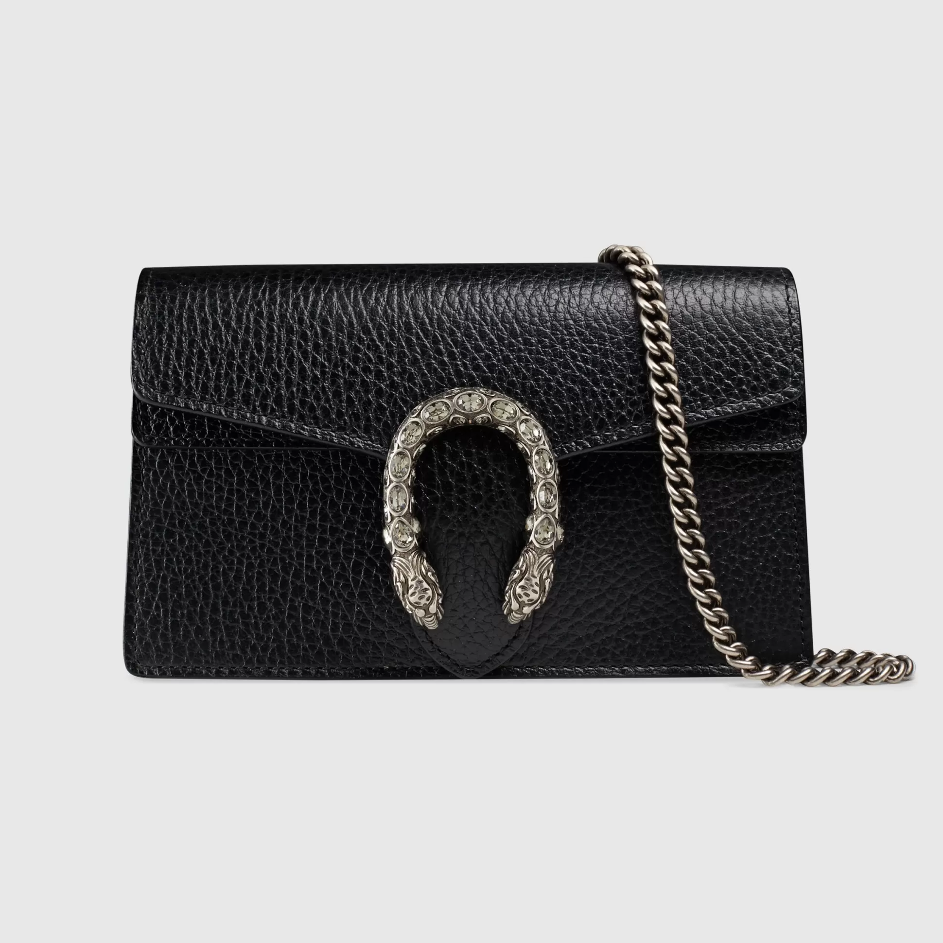 GUCCI Dionysus Leather Super Mini Bag-Women Mini Bags