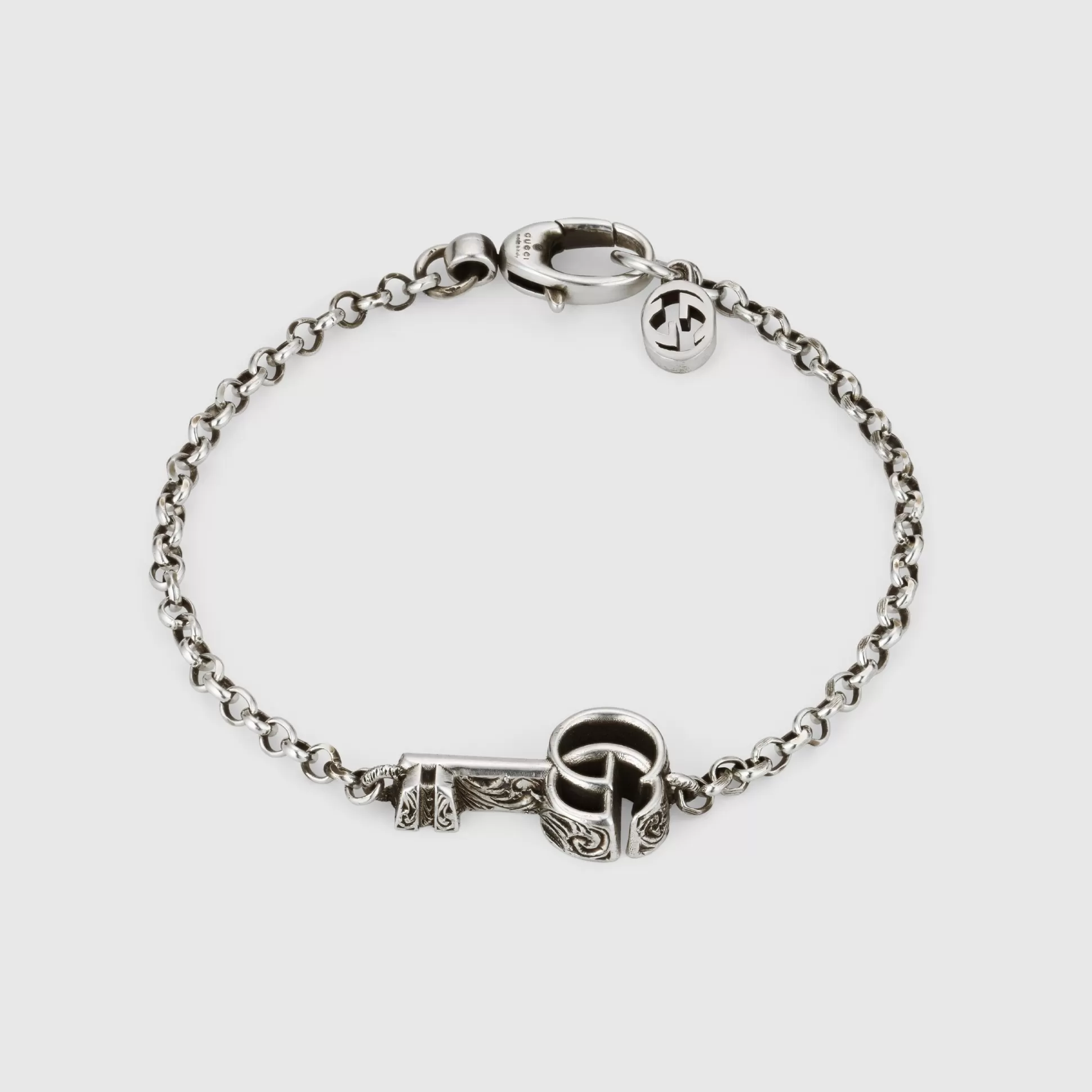 GUCCI Double G Key Bracelet- Bracelets