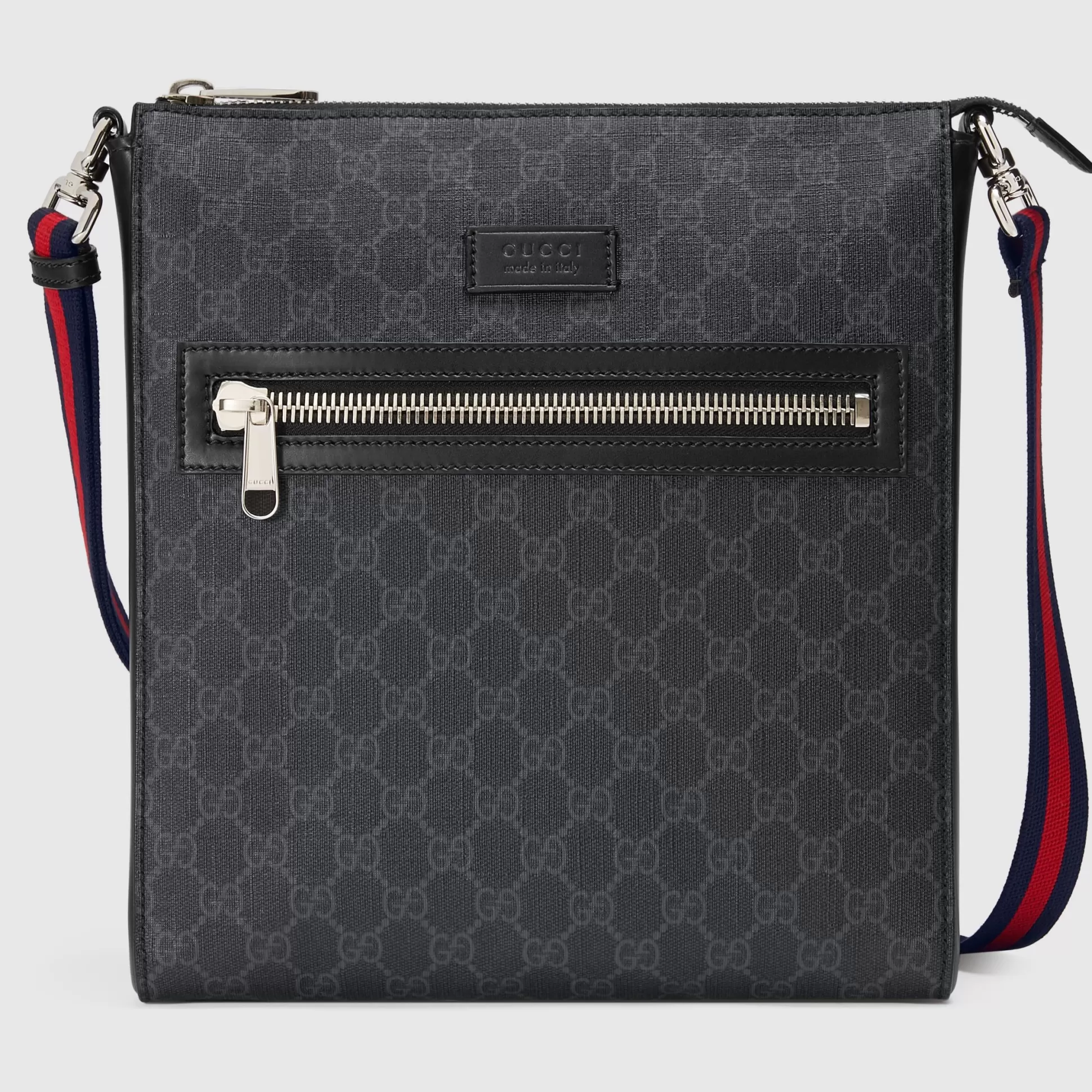 GUCCI Gg Black Messenger-Men Messenger & Crossbody Bags