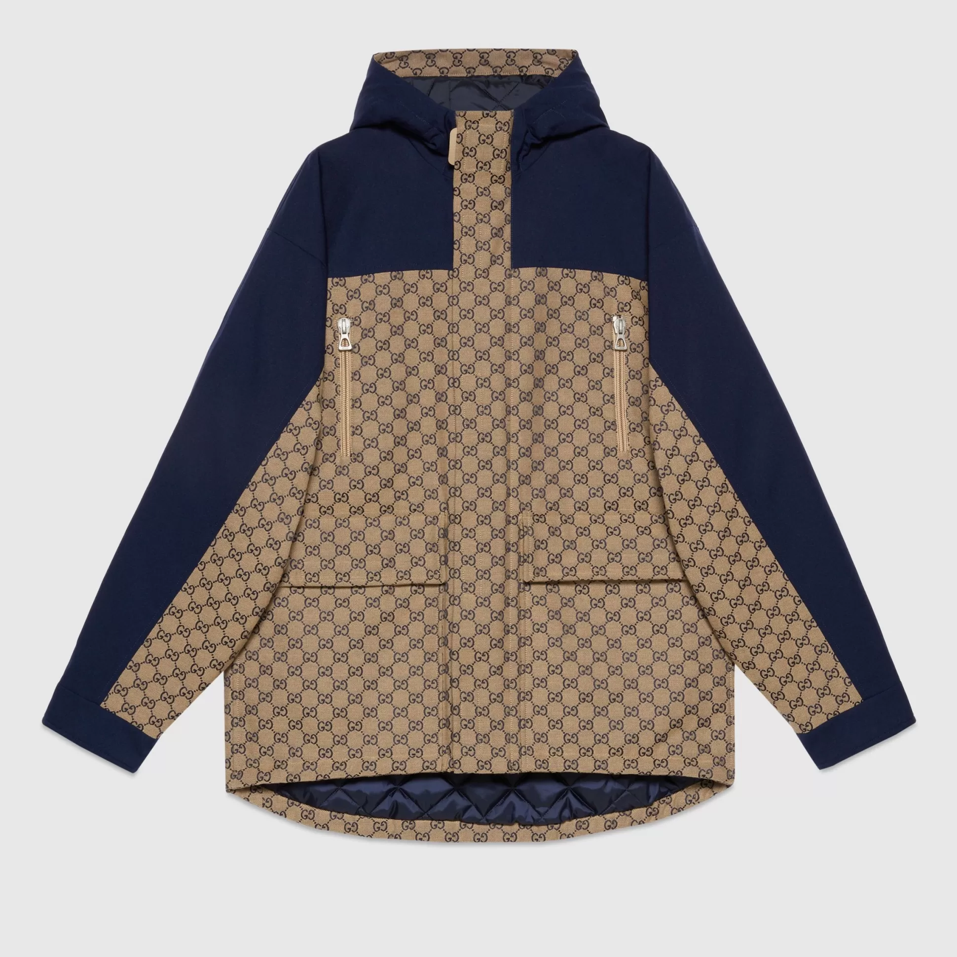 GUCCI Gg Canvas Jacket-Men Outerwear