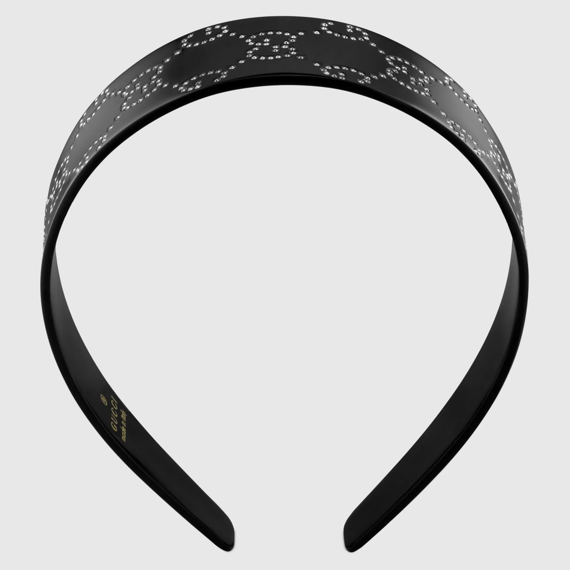 GUCCI Gg Crystals Hairband- Hair Accessories