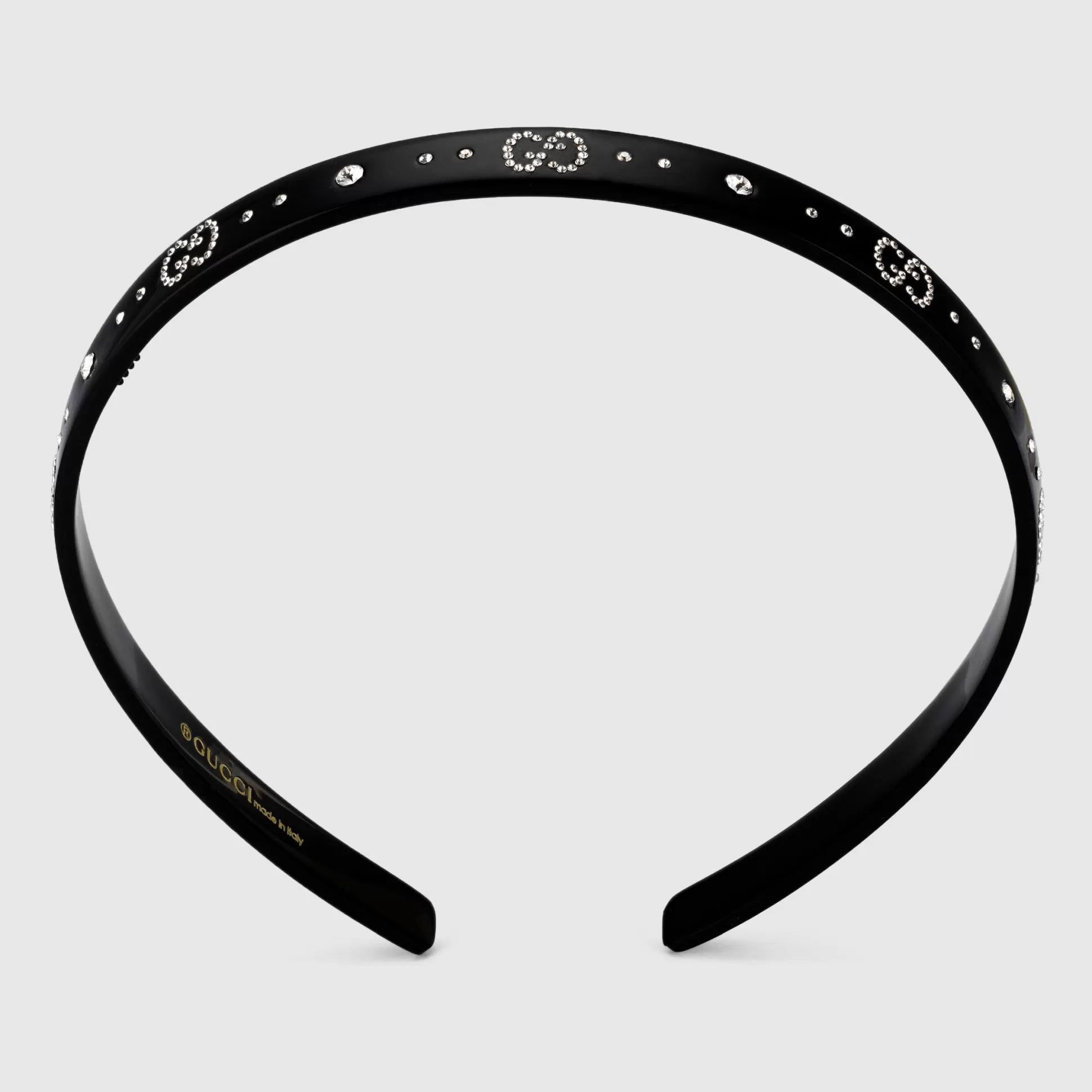 GUCCI Gg Crystals Hairband- Hair Accessories