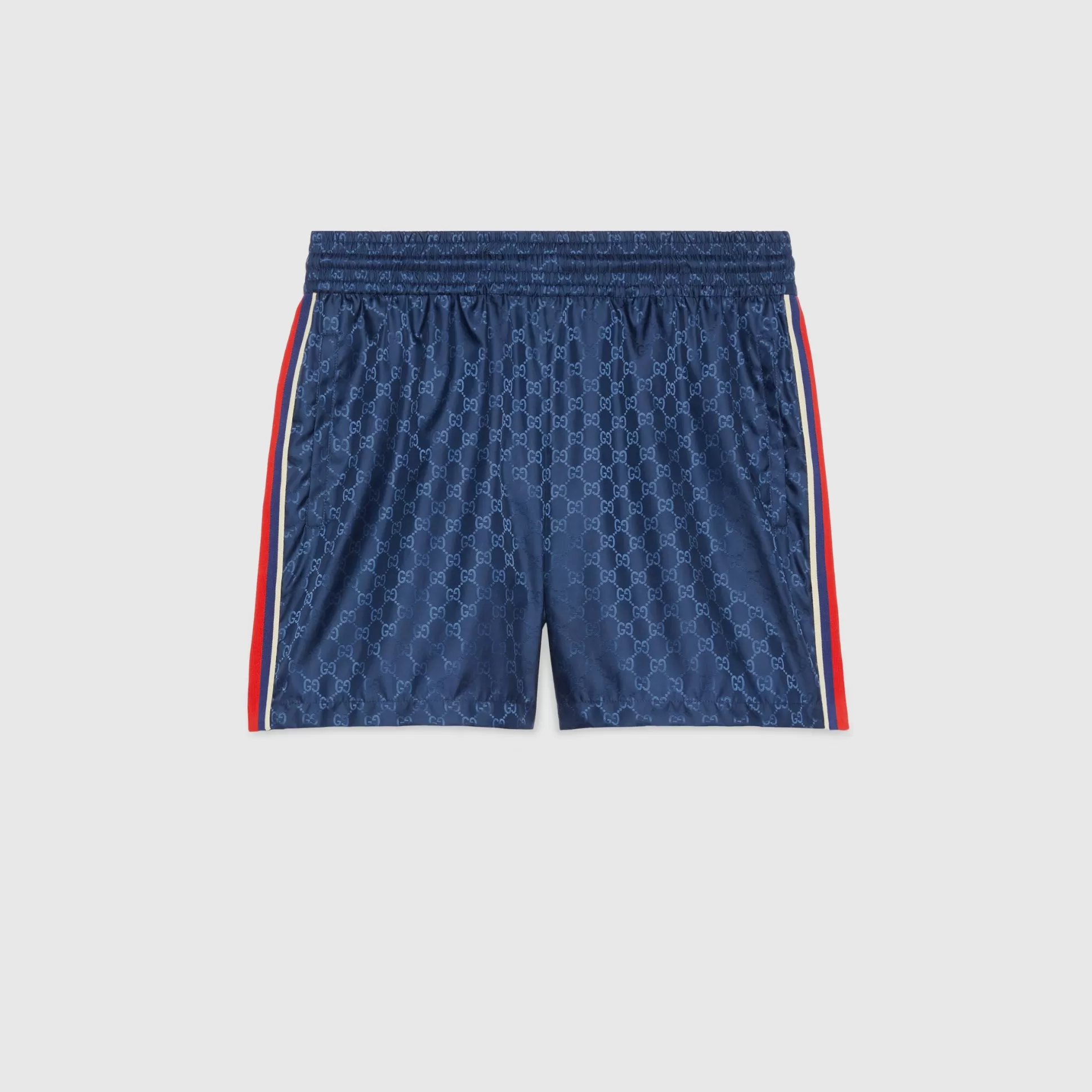 GUCCI Gg Jacquard Nylon Swim Shorts-Men Swimwear