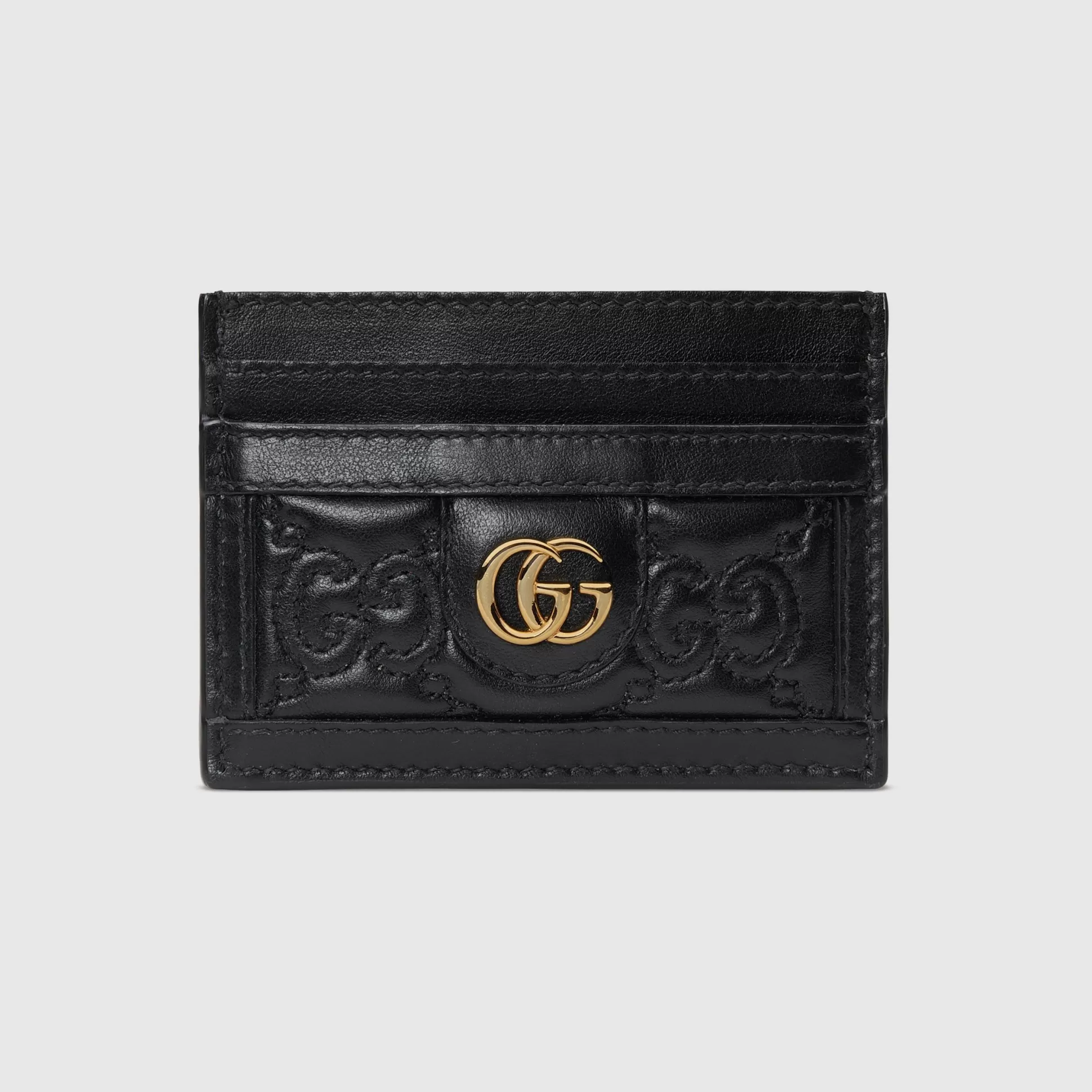 GUCCI Gg Matelasse Card Case-Women Card Holders & Small Accessories