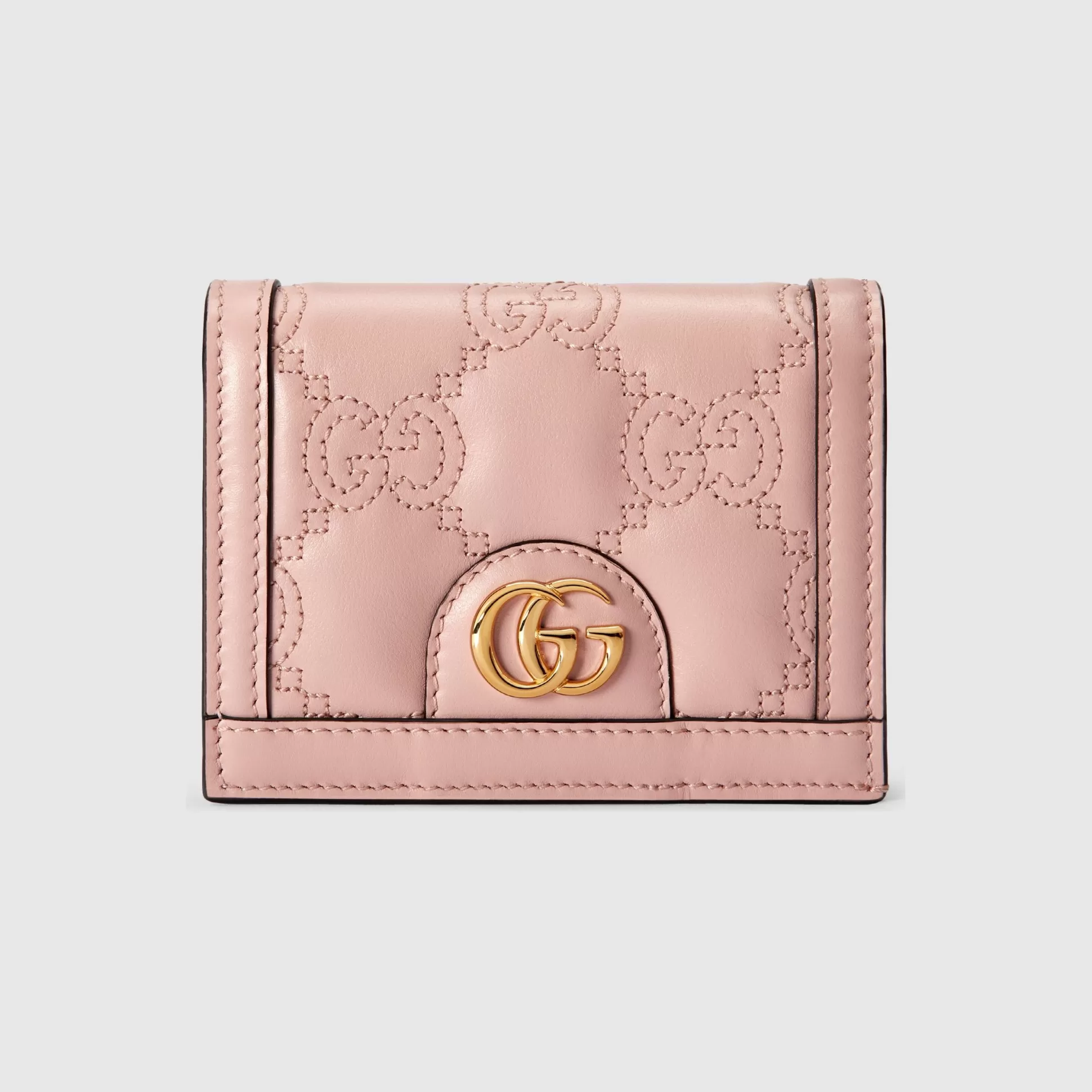 GUCCI Gg Matelasse Card Case Wallet-Women Card Holders & Small Accessories