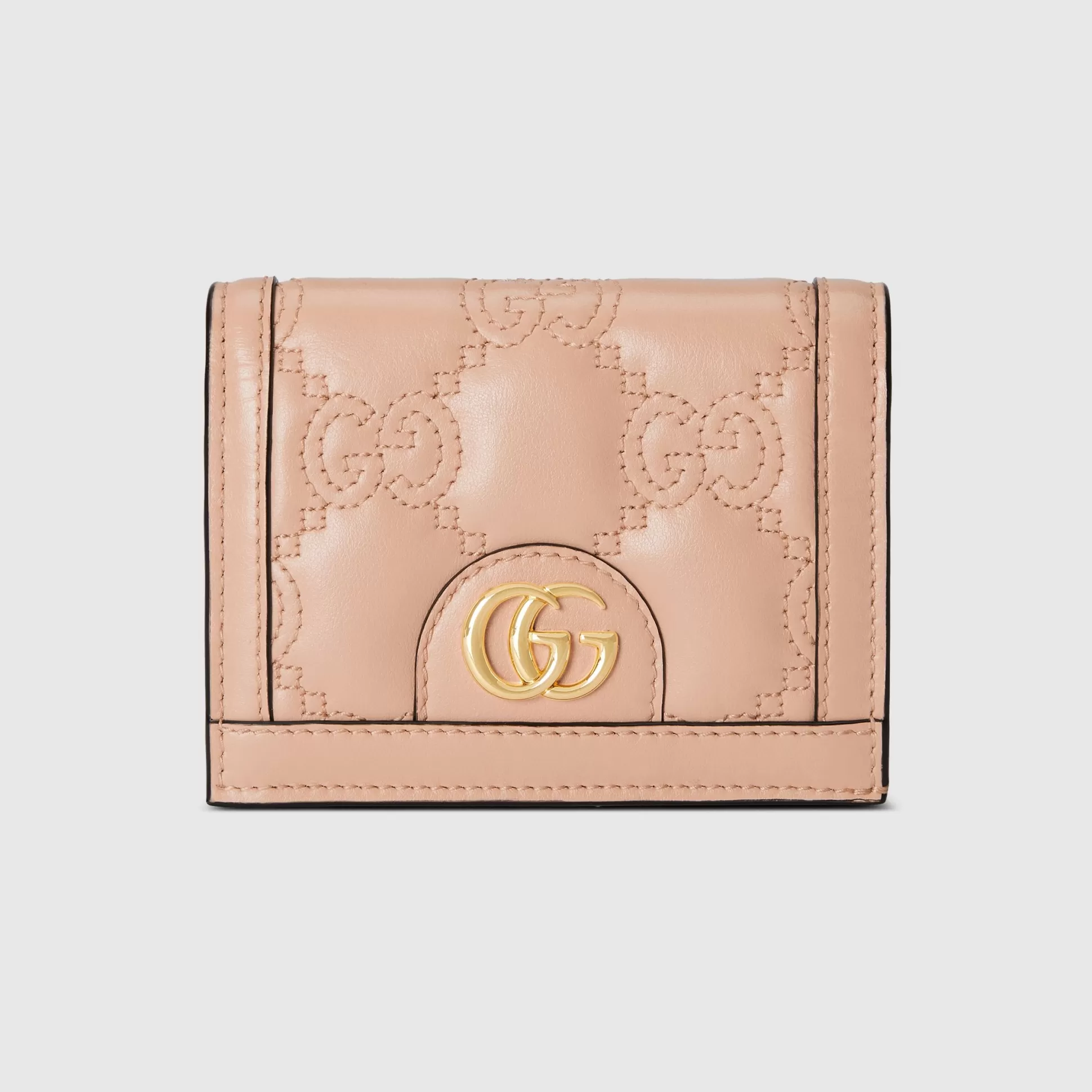 GUCCI Gg Matelasse Card Case Wallet-Women Card Holders & Small Accessories