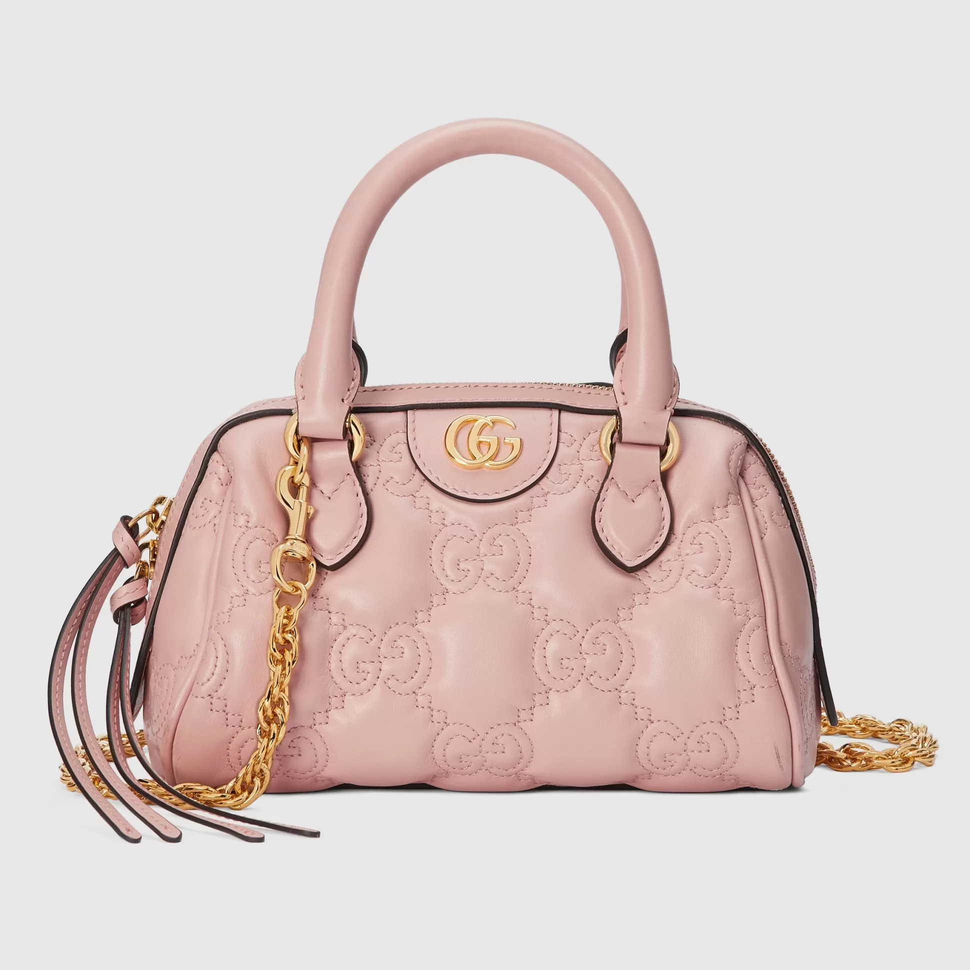 GUCCI Gg Matelasse Mini Bag-Women Top Handle Bags