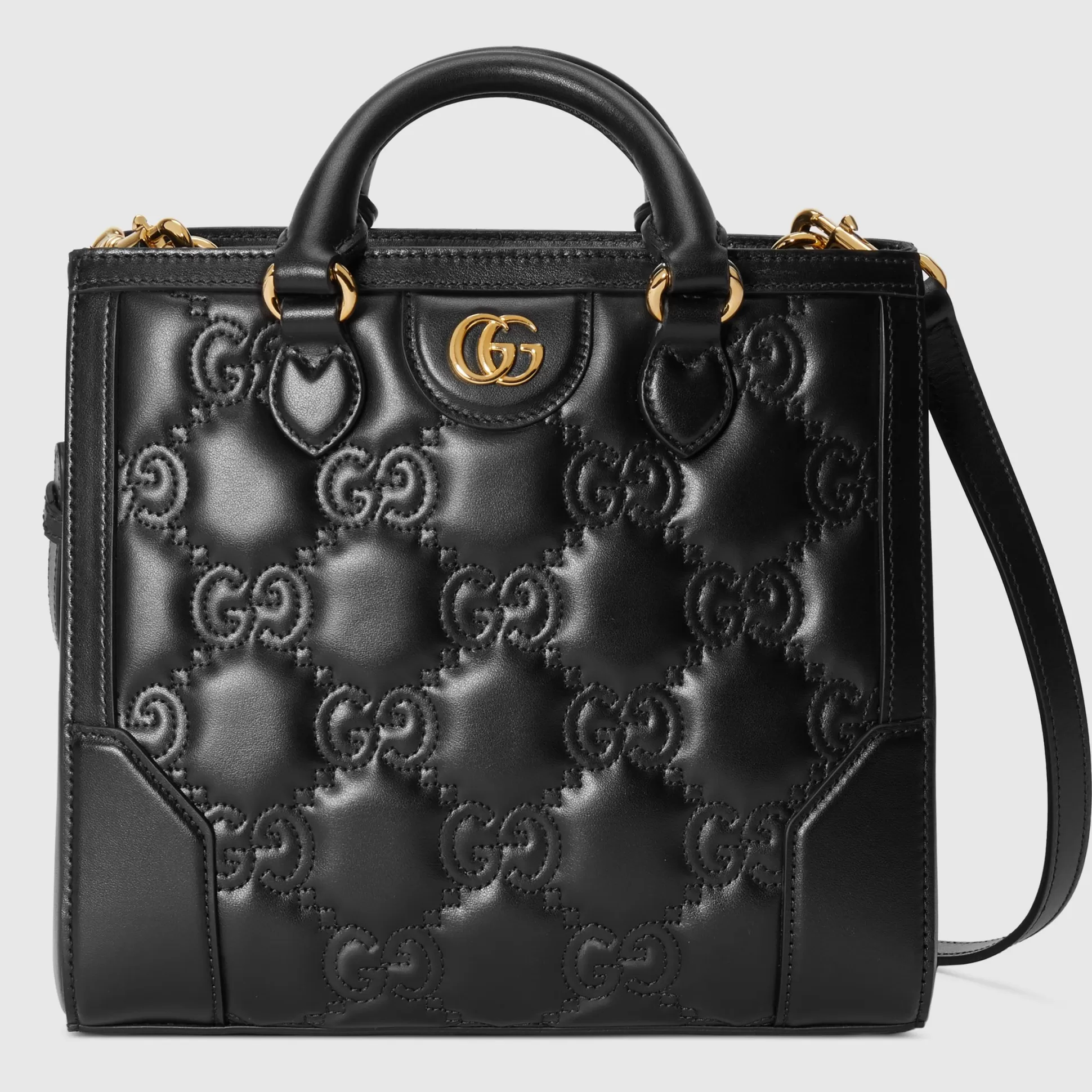 GUCCI Gg Matelasse Mini Top Handle Bag-Women Top Handle Bags