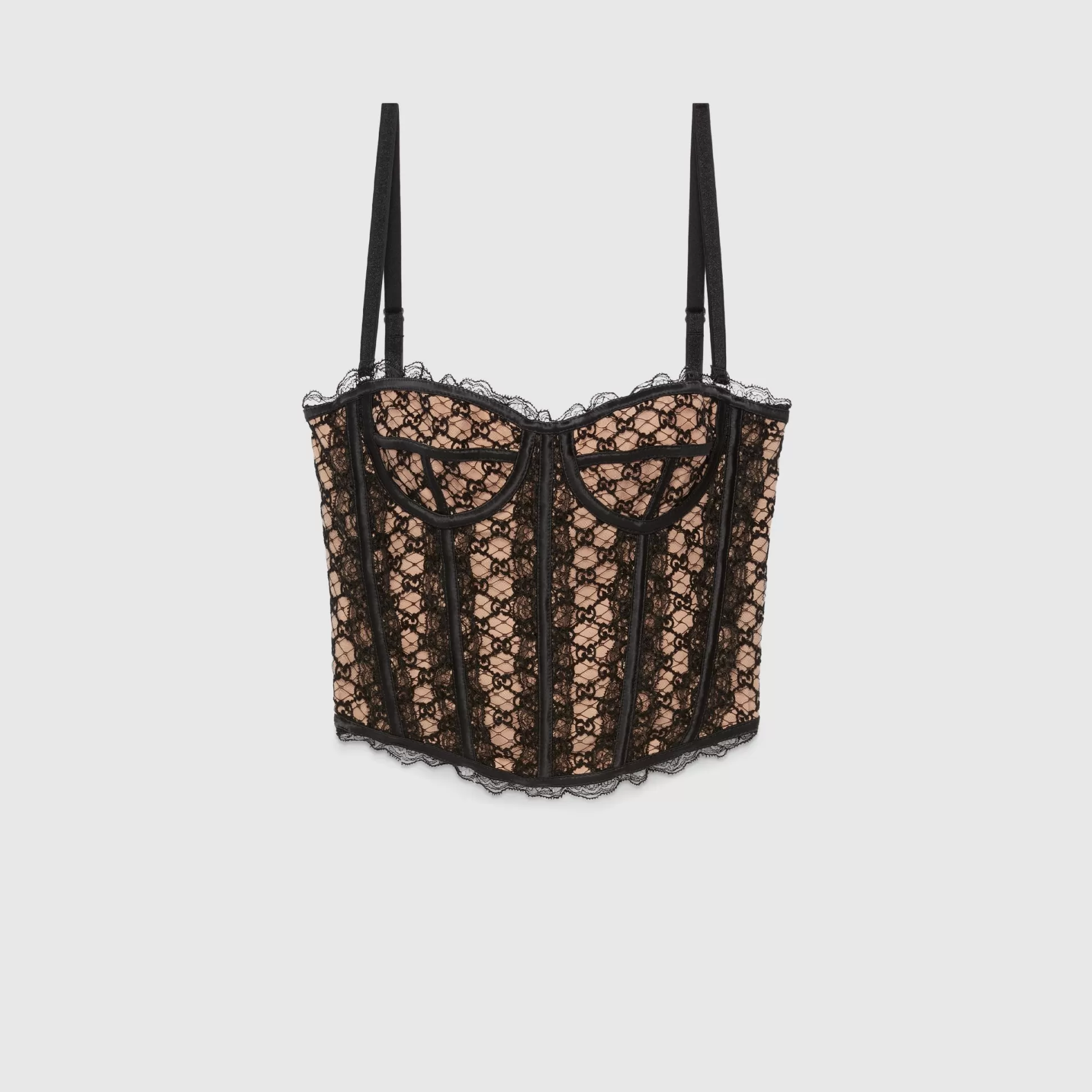 GUCCI Gg Net Corset-Women Lingerie