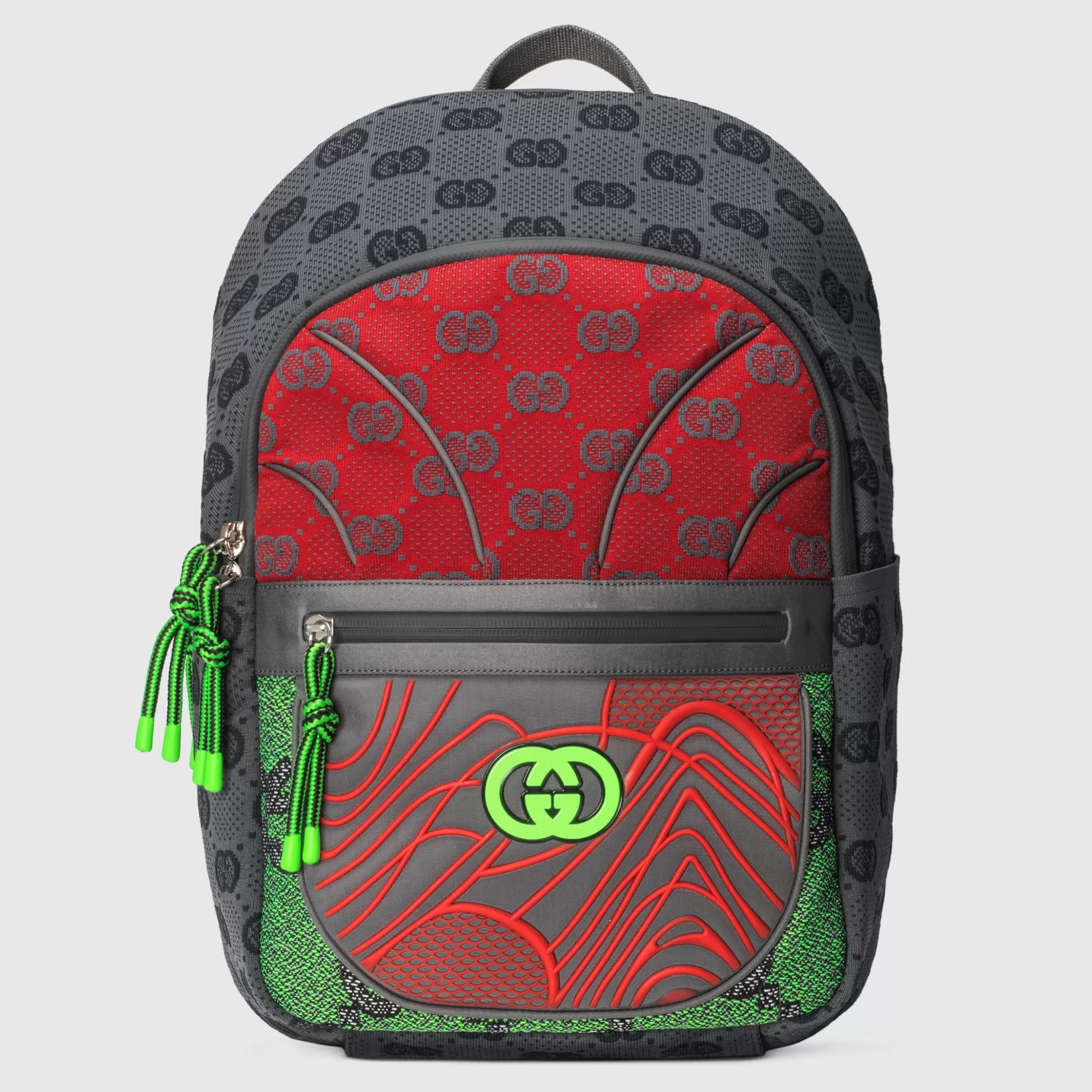 GUCCI Gg Nylon Backpack-Men Backpacks