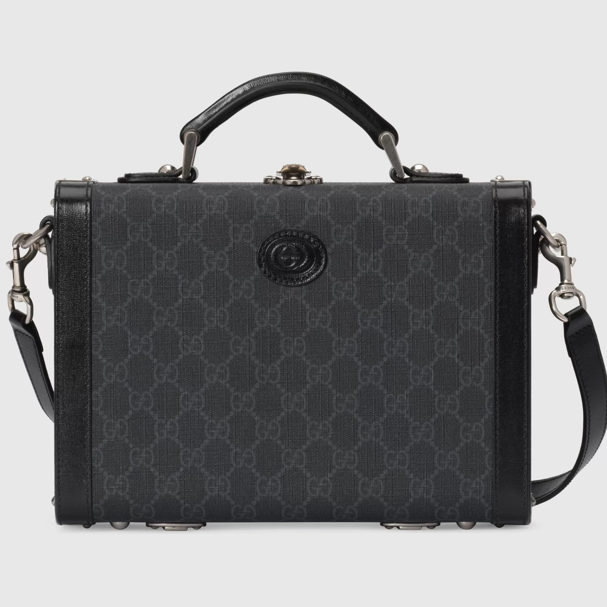 GUCCI Gg Top Handle Beauty Case-Men Hard Sided Luggage