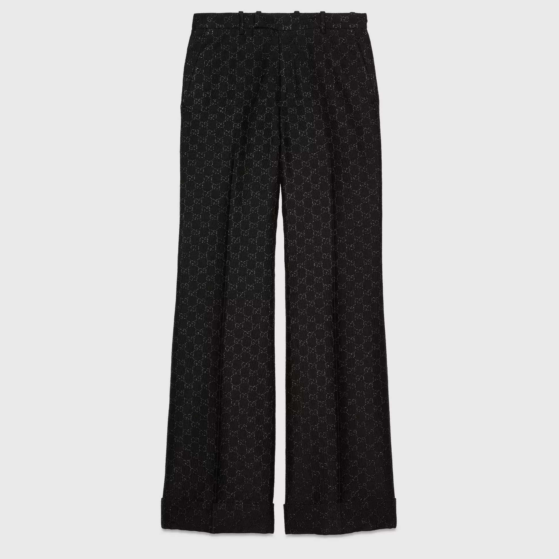 GUCCI Gg Wool Lame Pant-Women Cocktail & Evening