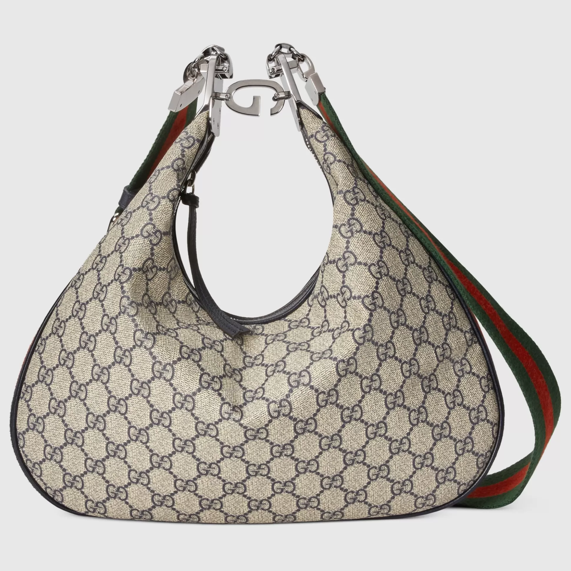 GUCCI Attache Medium Shoulder Bag-Women Shoulder Bags