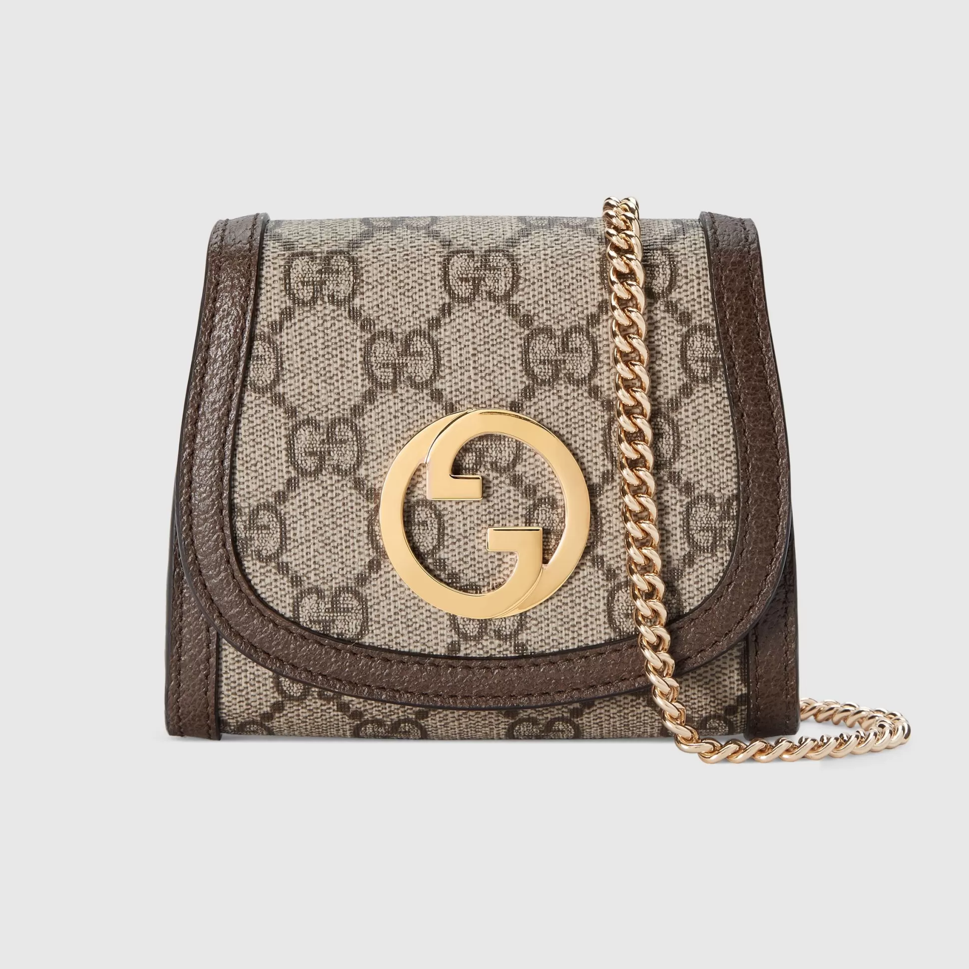 GUCCI Blondie Medium Chain Wallet-Women Compact Wallets