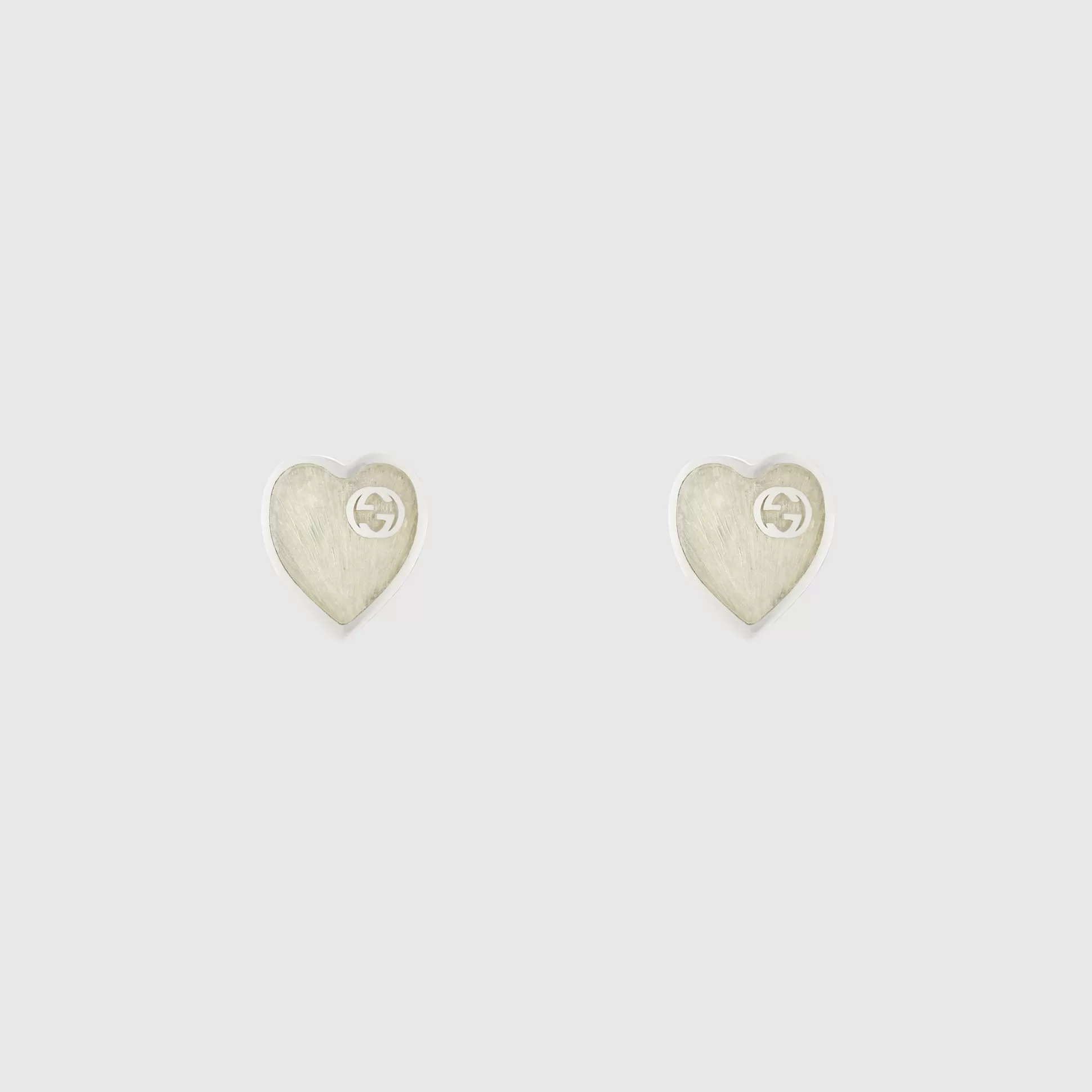 GUCCI Heart Earrings With Interlocking G- Earrings