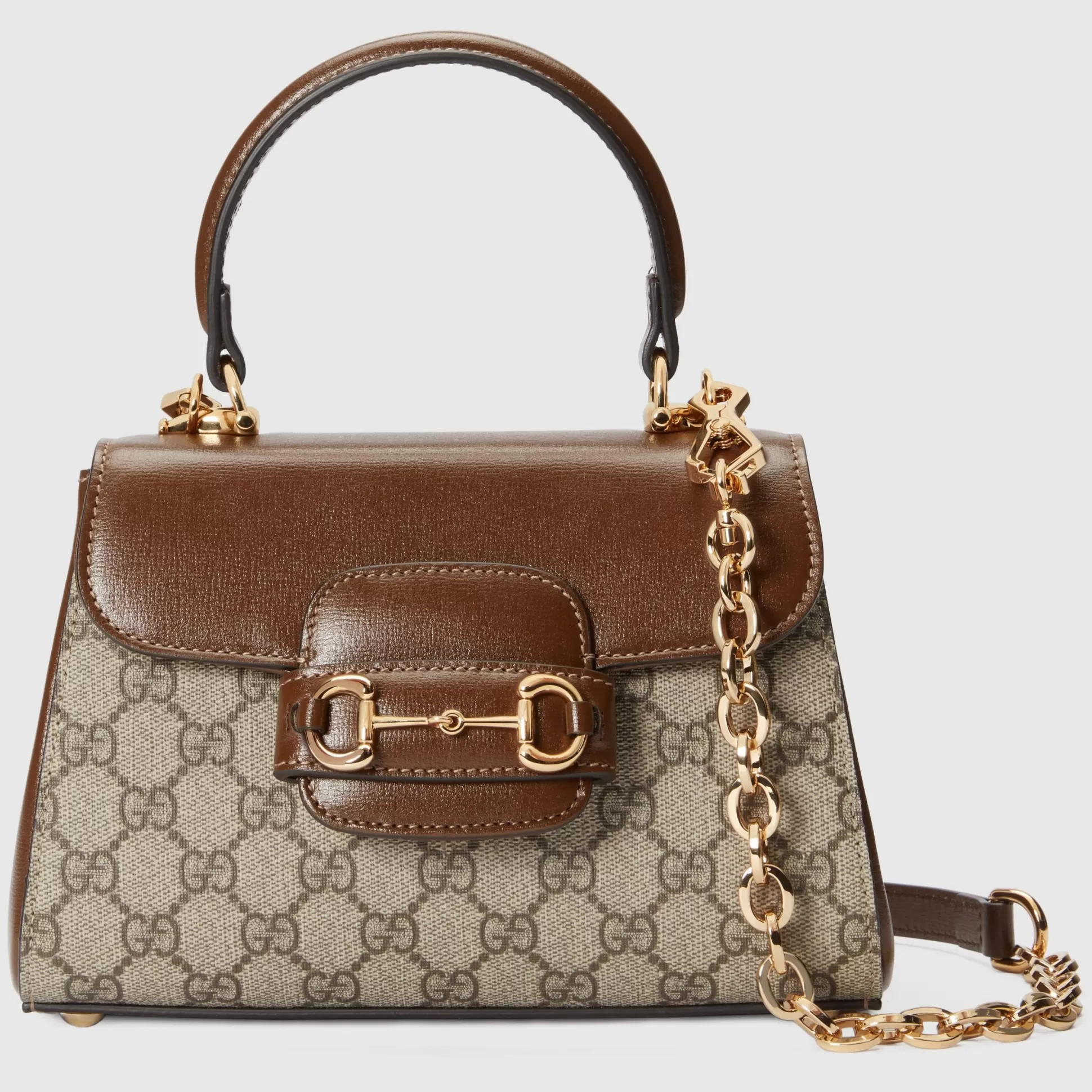 GUCCI Horsebit 1955 Mini Bag-Women Top Handle Bags