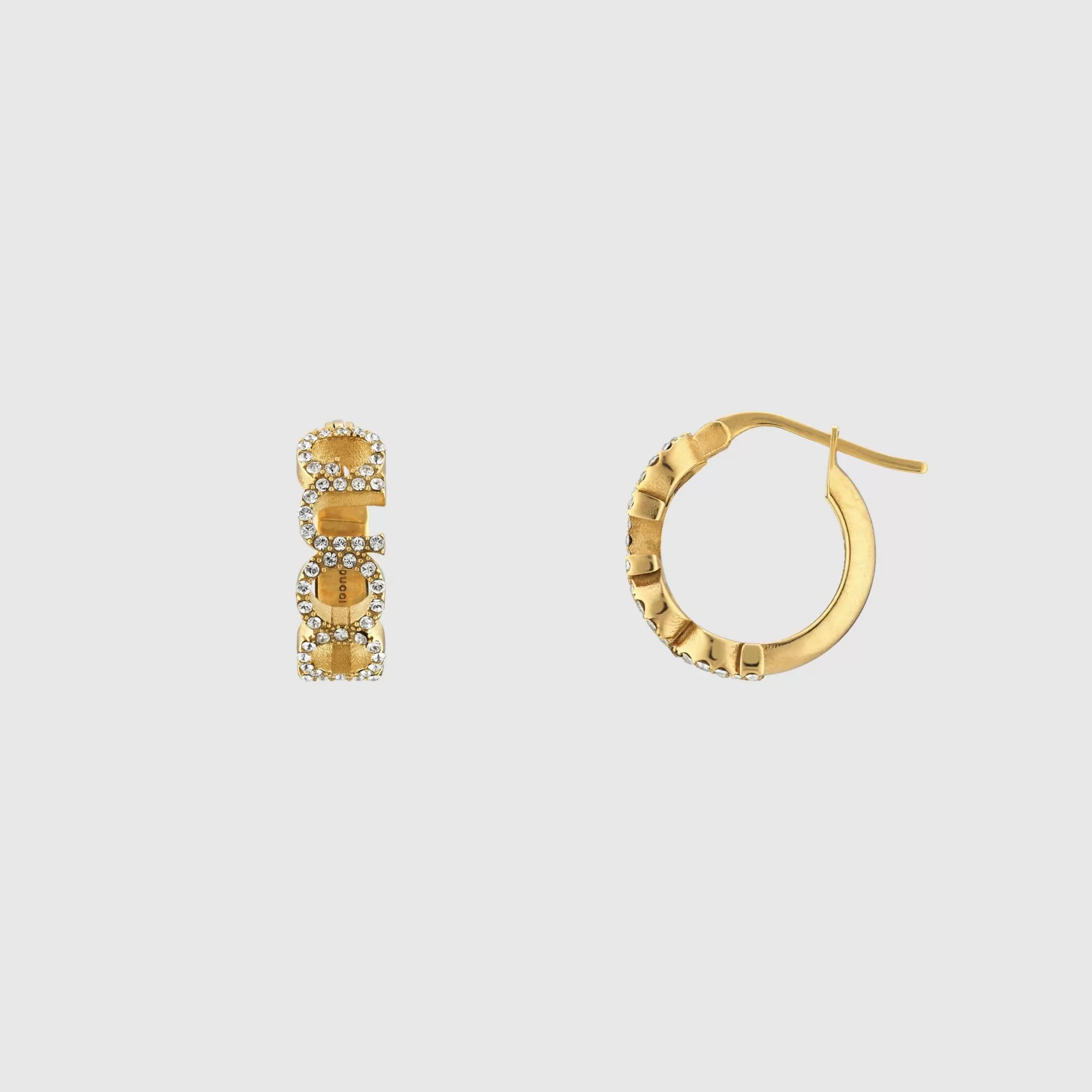 GUCCI ' Letter Hoop Earrings- Earrings