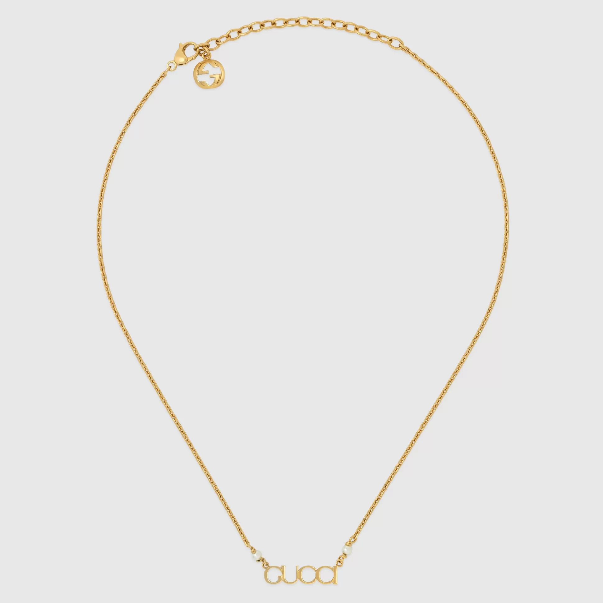 GUCCI ' Letter Necklace- Necklaces