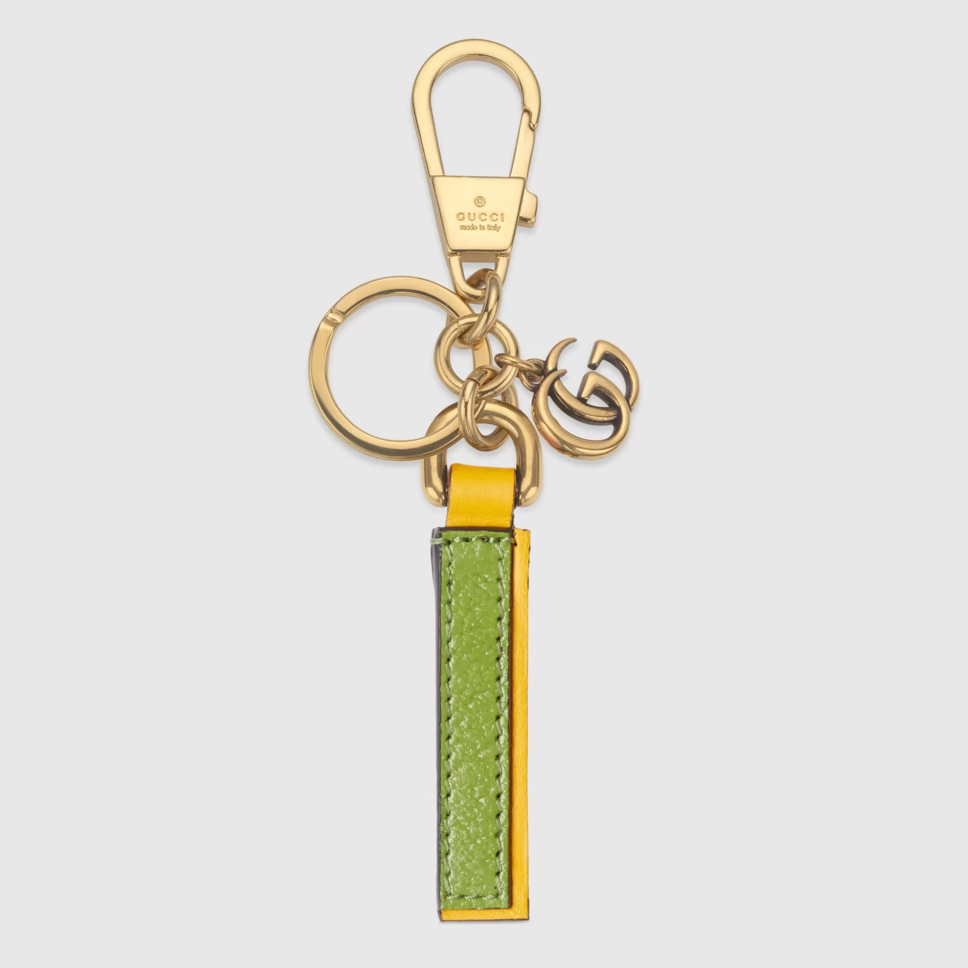 GUCCI Letter I Keychain-Men Keyrings & Key Cases