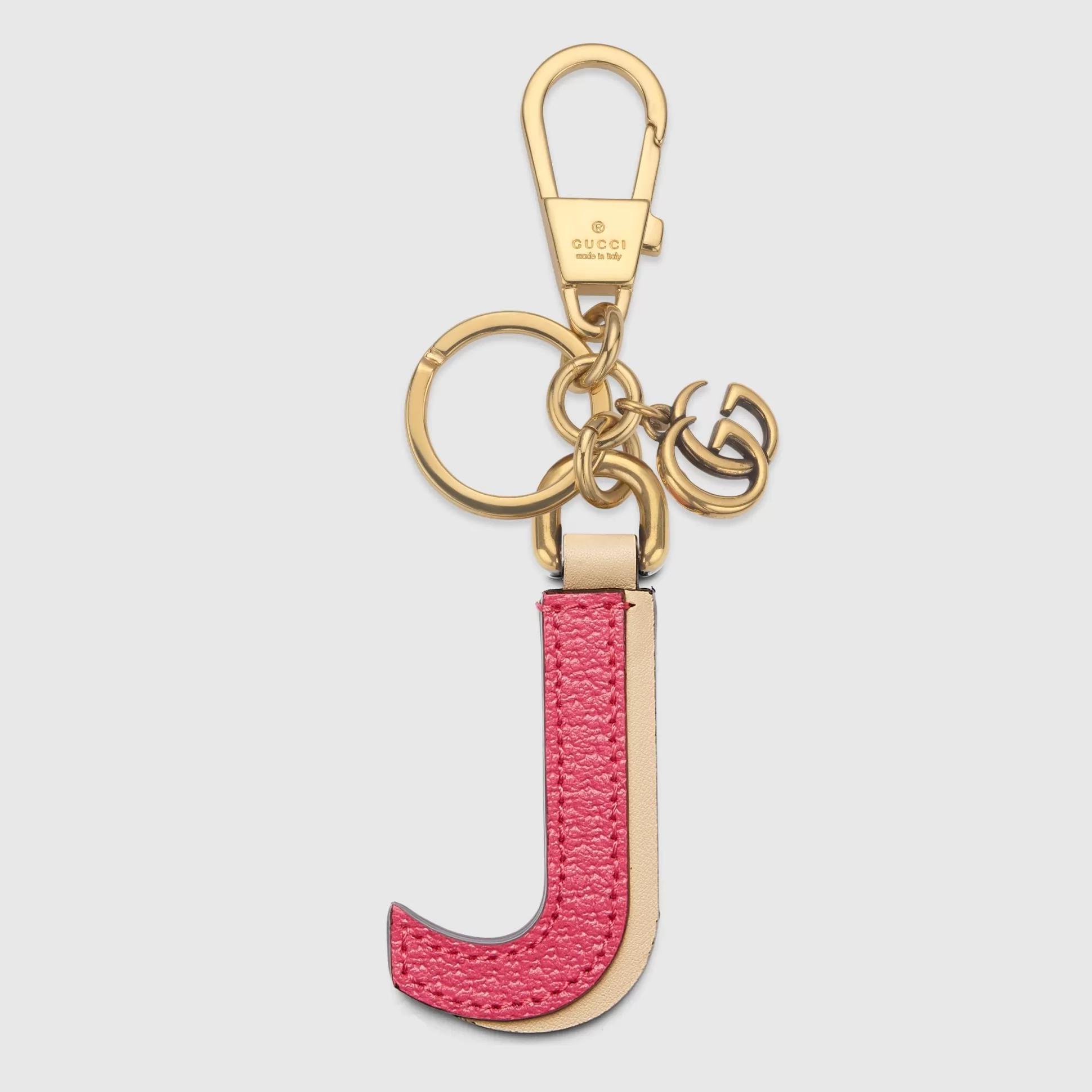 GUCCI Letter J Keychain-Men Keyrings & Key Cases