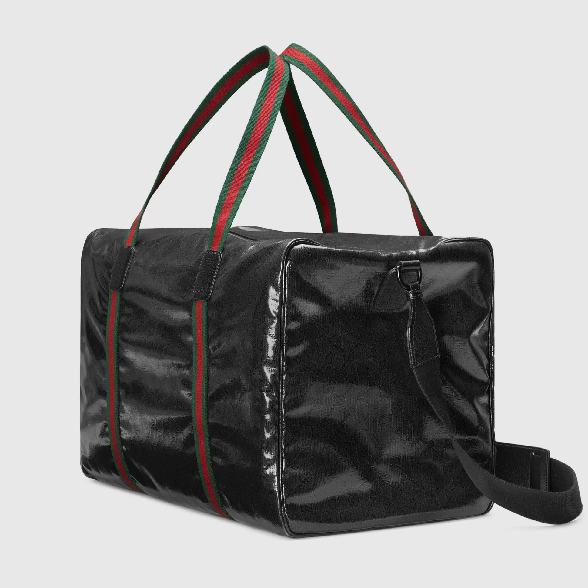 GUCCI Maxi Duffle Bag With Web-Men Weekend & Duffle Bags