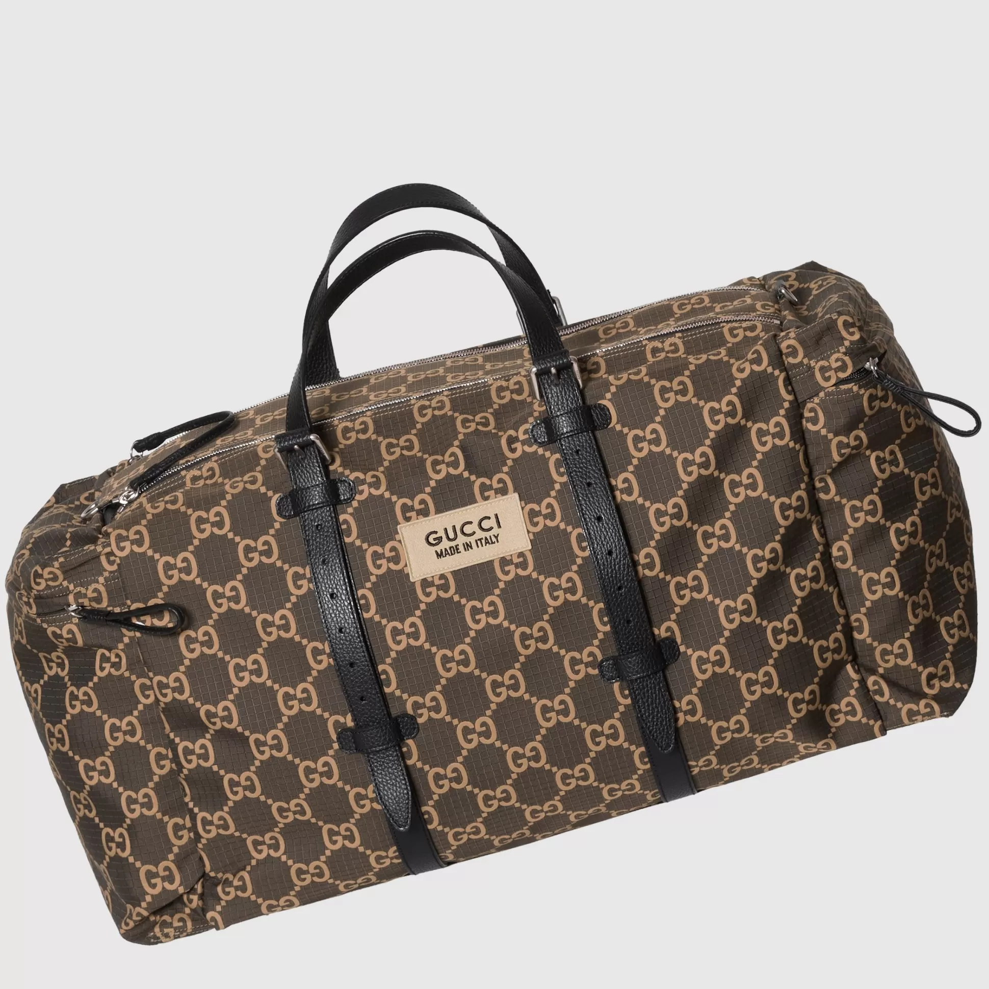 GUCCI Maxi Gg Polyester Duffle Bag-Men Weekend & Duffle Bags