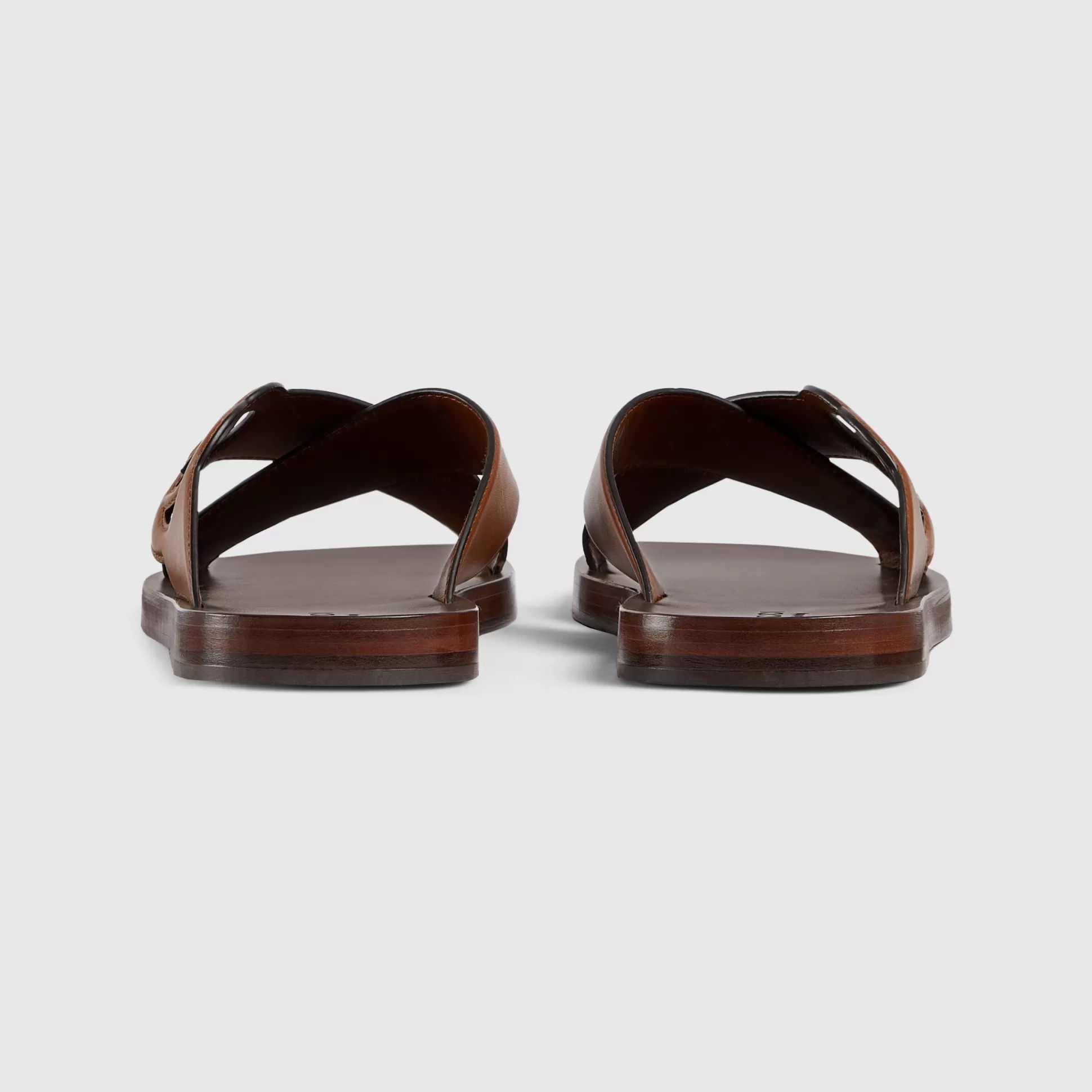 GUCCI Men'S Interlocking G Slide Sandal-Men Slides & Sandals